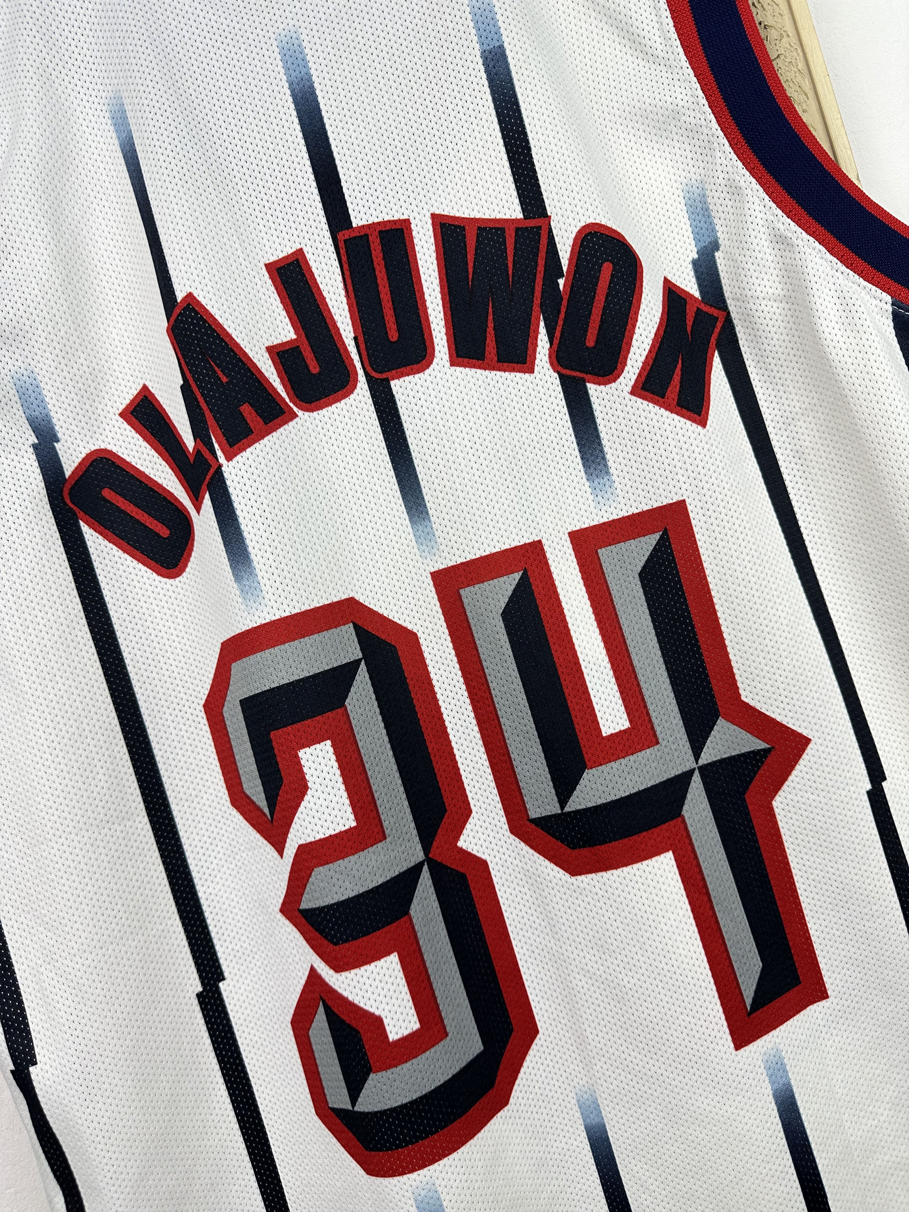 Champion × NBA × Vintage Vintage Houston Rockets Olajuwon Jersey NBA Shirt Champion Size US L / EU 52-54 / 3 - 13 Thumbnail