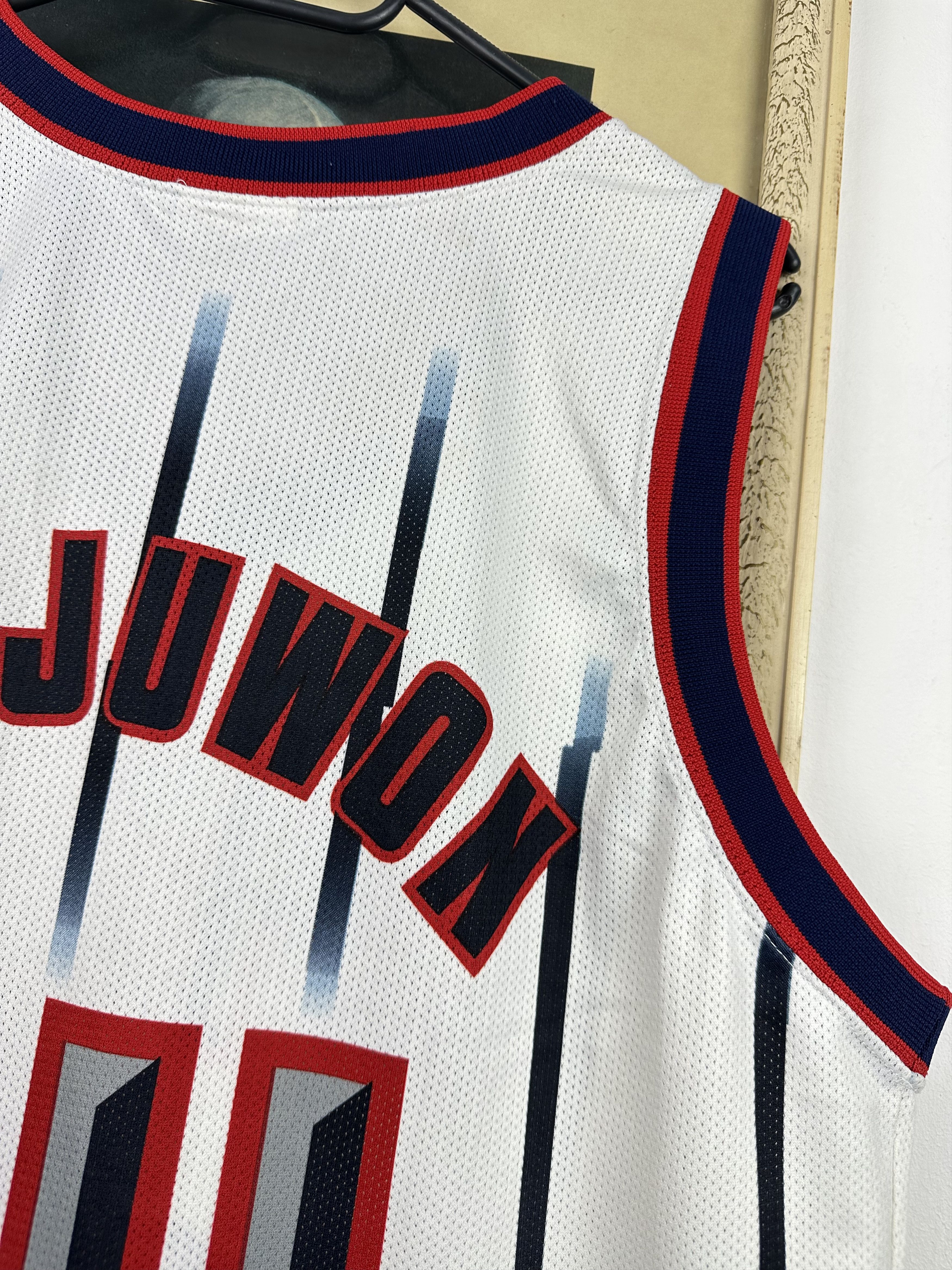 Champion × NBA × Vintage Vintage Houston Rockets Olajuwon Jersey NBA Shirt Champion Size US L / EU 52-54 / 3 - 14 Thumbnail