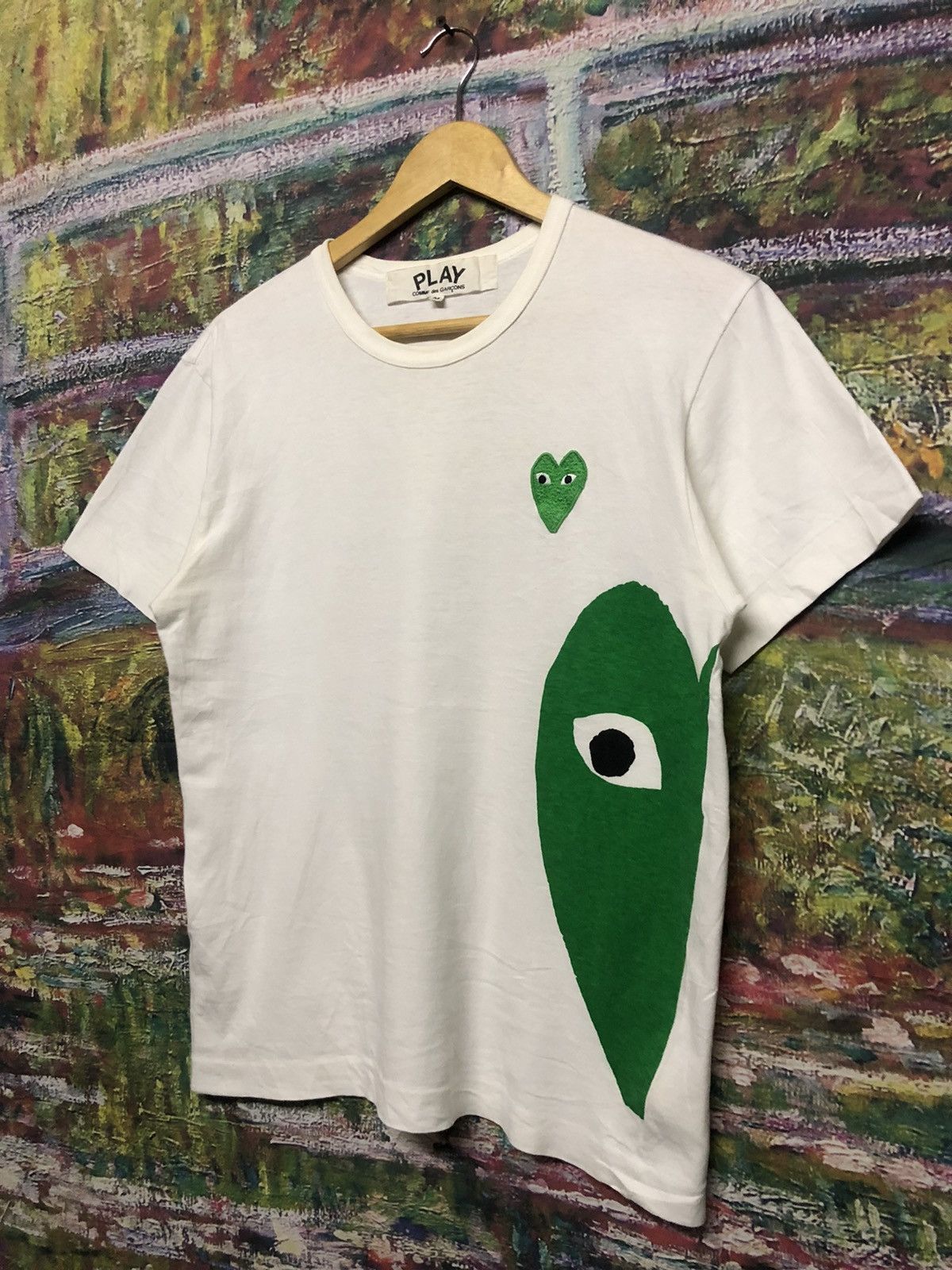 CDG by Comme des Garcons × Comme des Garcons PLAY ‼️LAST DROP ‼️Comme des garçons play shirt green heart Size US M / EU 48-50 / 2 - 4 Thumbnail