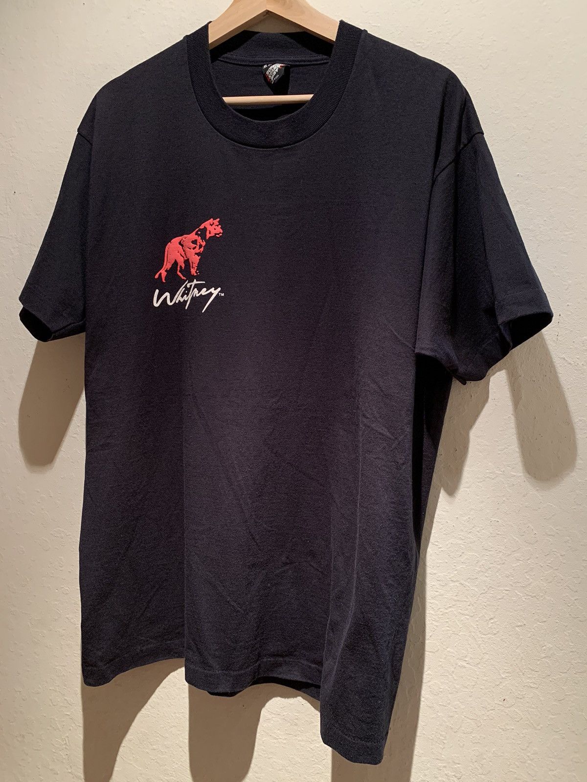 Band Tees × Vintage *RARE* Vintage 1989 Whitney Houston Fan Club USA-Made Shirt Size US XL / EU 56 / 4 - 2 Thumbnail