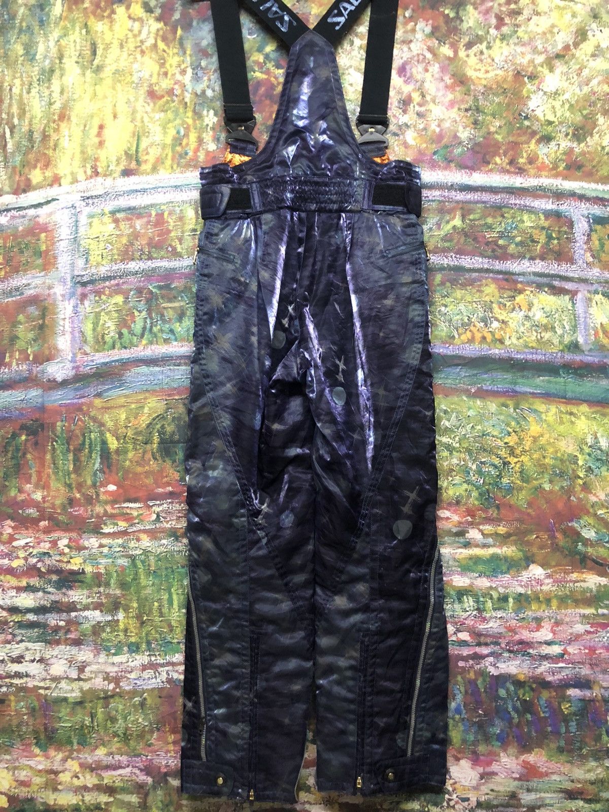 Salomon ‼️LAST DROP‼️Vintage Salamon Glitter Skiwear Jumpsuit Size US 32 / EU 48 - 2 Thumbnail