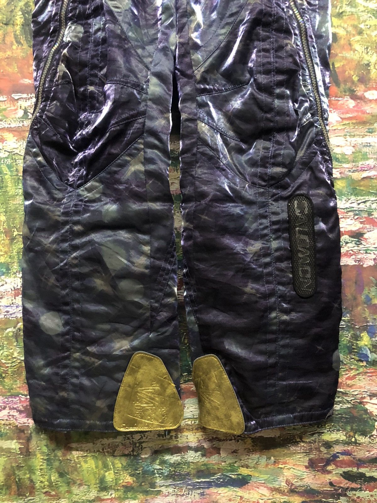 Salomon ‼️LAST DROP‼️Vintage Salamon Glitter Skiwear Jumpsuit Size US 32 / EU 48 - 4 Thumbnail