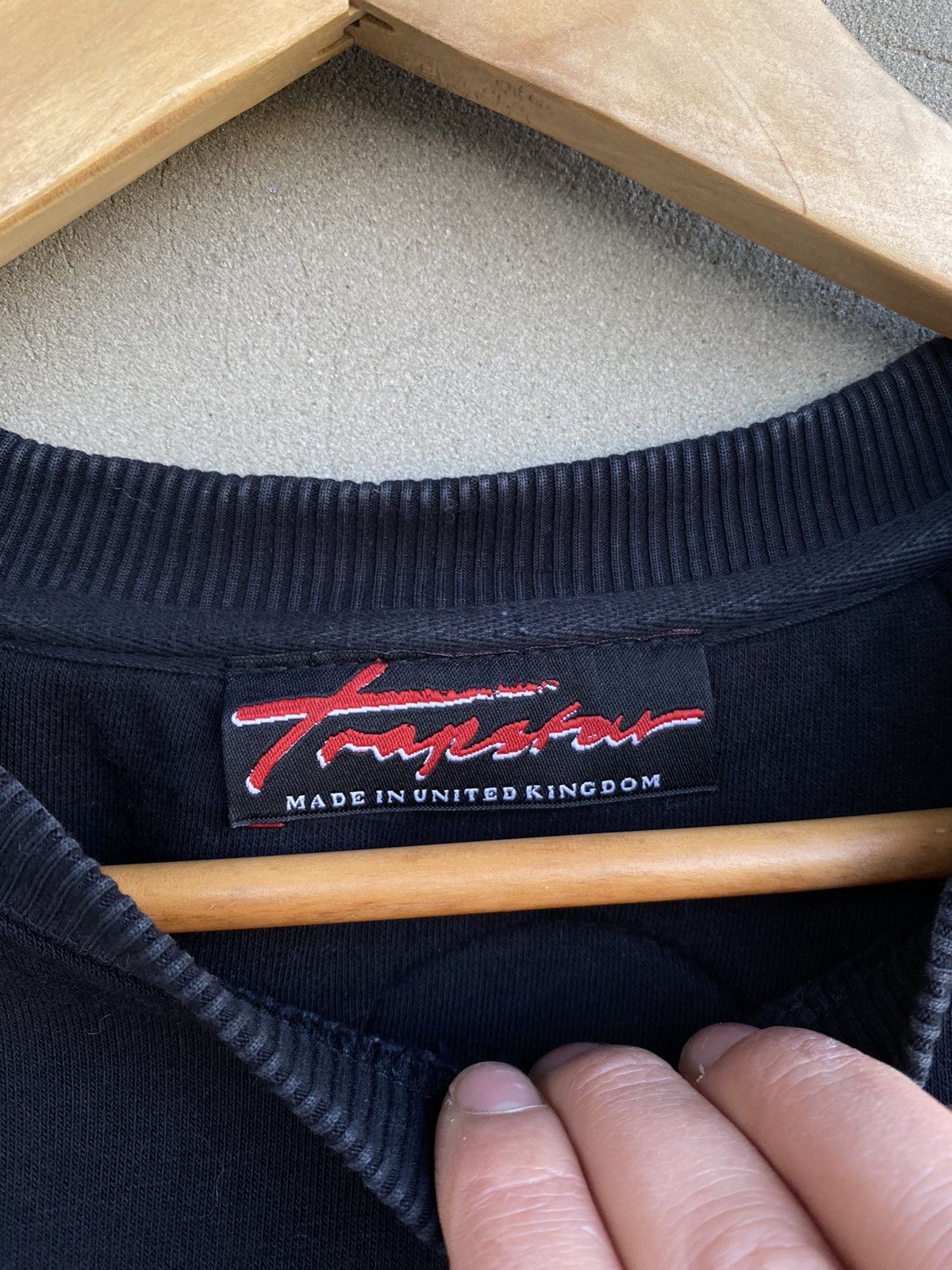 Trapstar London × Vintage ‼️BIG SALE‼️ Vintage Trapstar London Sweatshirt Black Size US M / EU 48-50 / 2 - 5 Thumbnail