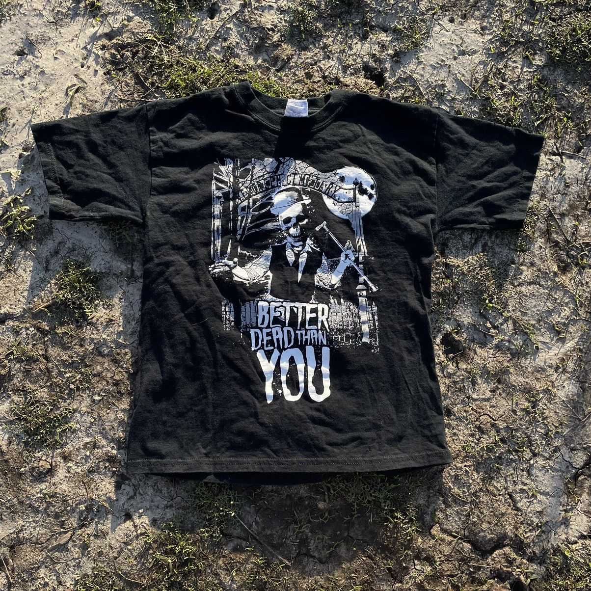 Vintage Vintage 90s Graphic Tee Sun Faded Skull Print Grunge Boxy XS Size US XS / EU 42 / 0 - 3 Thumbnail