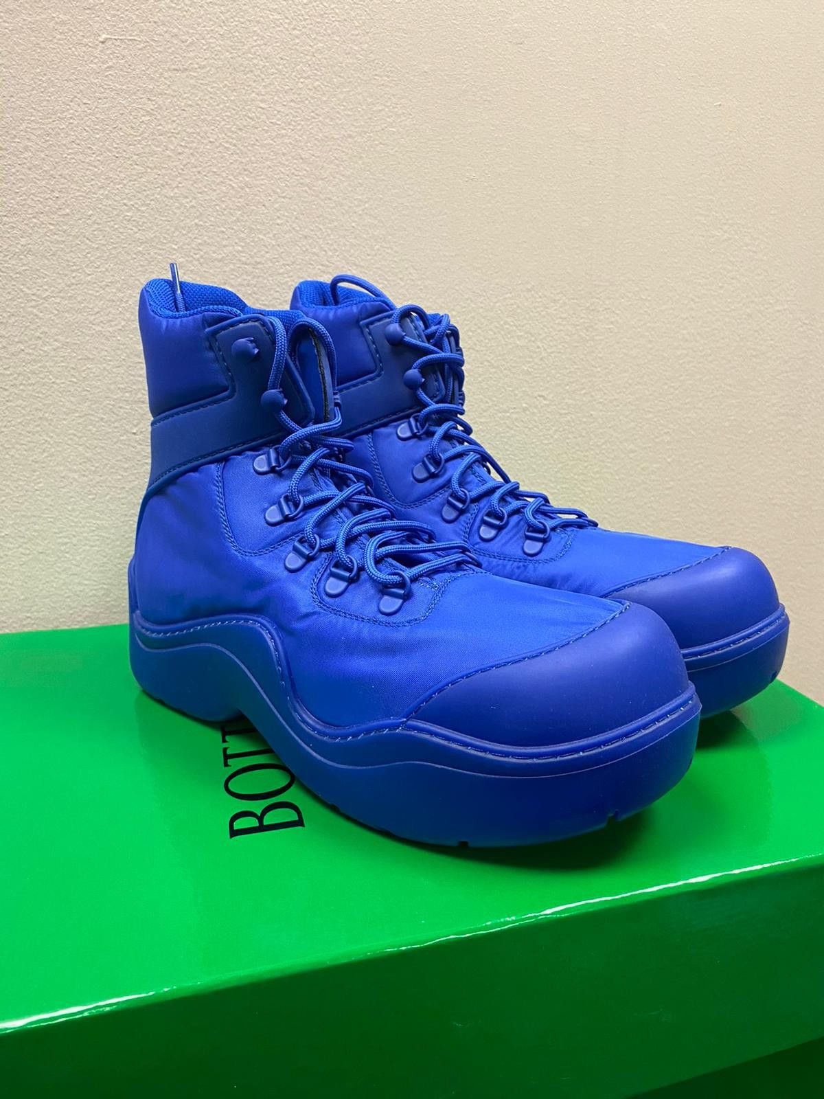 Bottega Veneta Q.3 / Puddle Bomber Ankle Boots in Cobalt Size US 9 / EU 42 - 10 Thumbnail