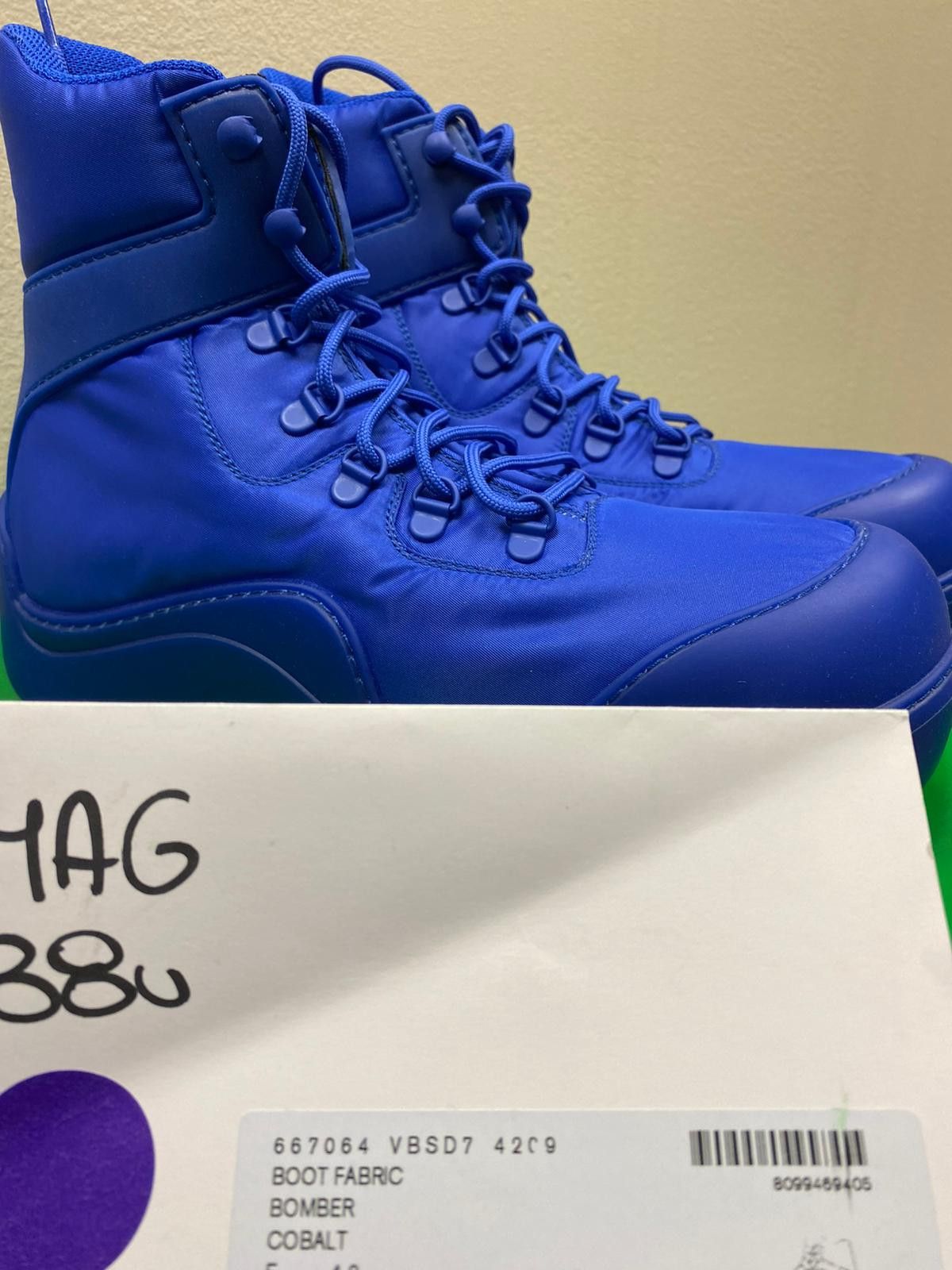 Bottega Veneta Q.3 / Puddle Bomber Ankle Boots in Cobalt Size US 9 / EU 42 - 7 Thumbnail