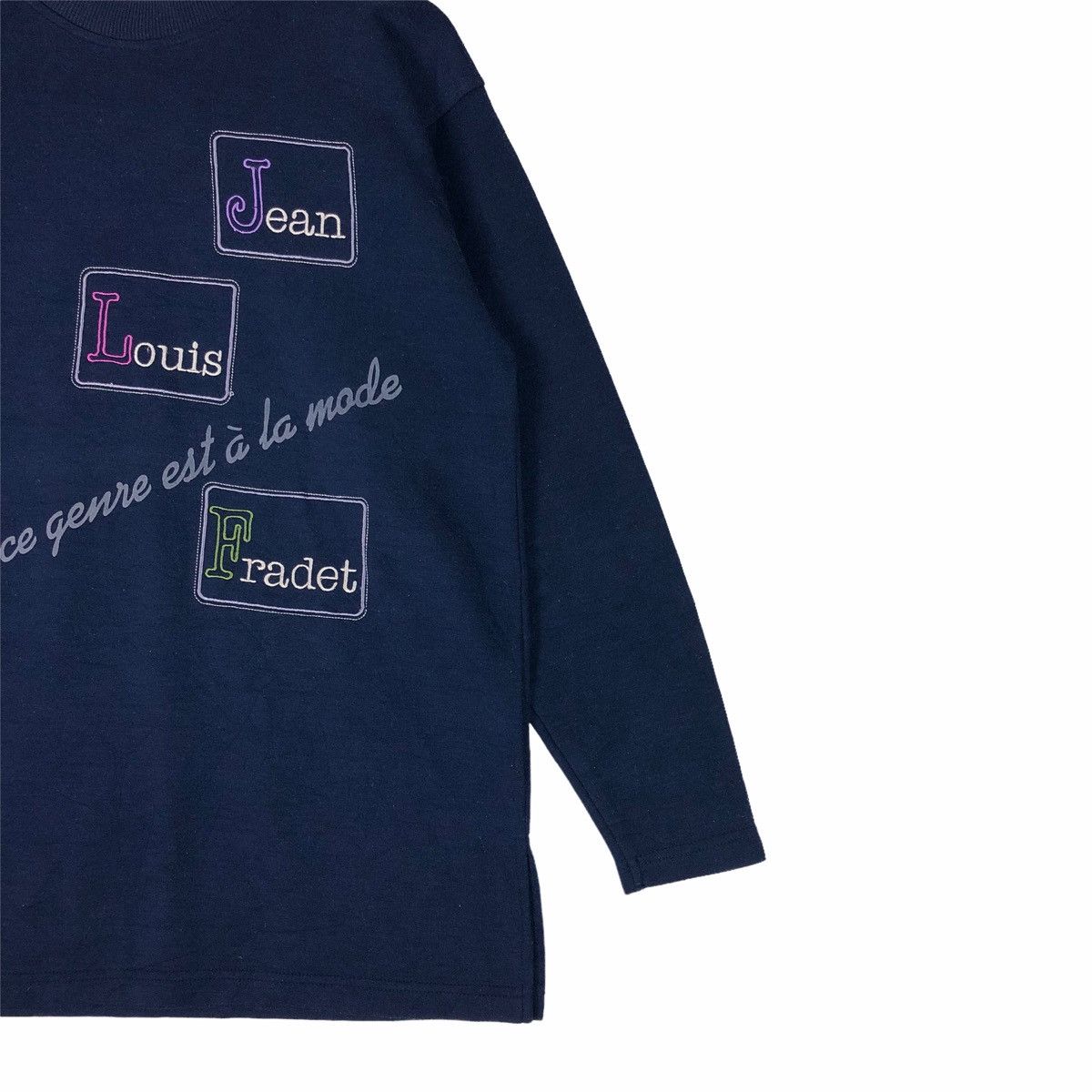 Vintage VINTAGE JEAN LOIUS FRADET SWEATSHIRT Size US L / EU 52-54 / 3 - 3 Thumbnail