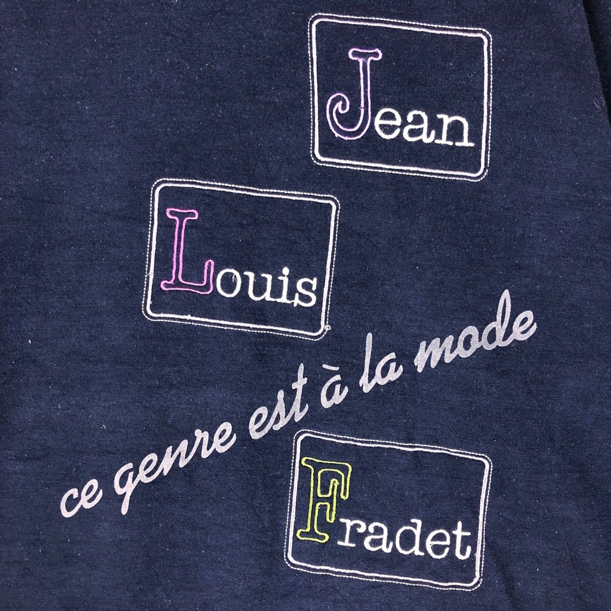 Vintage VINTAGE JEAN LOIUS FRADET SWEATSHIRT Size US L / EU 52-54 / 3 - 4 Thumbnail
