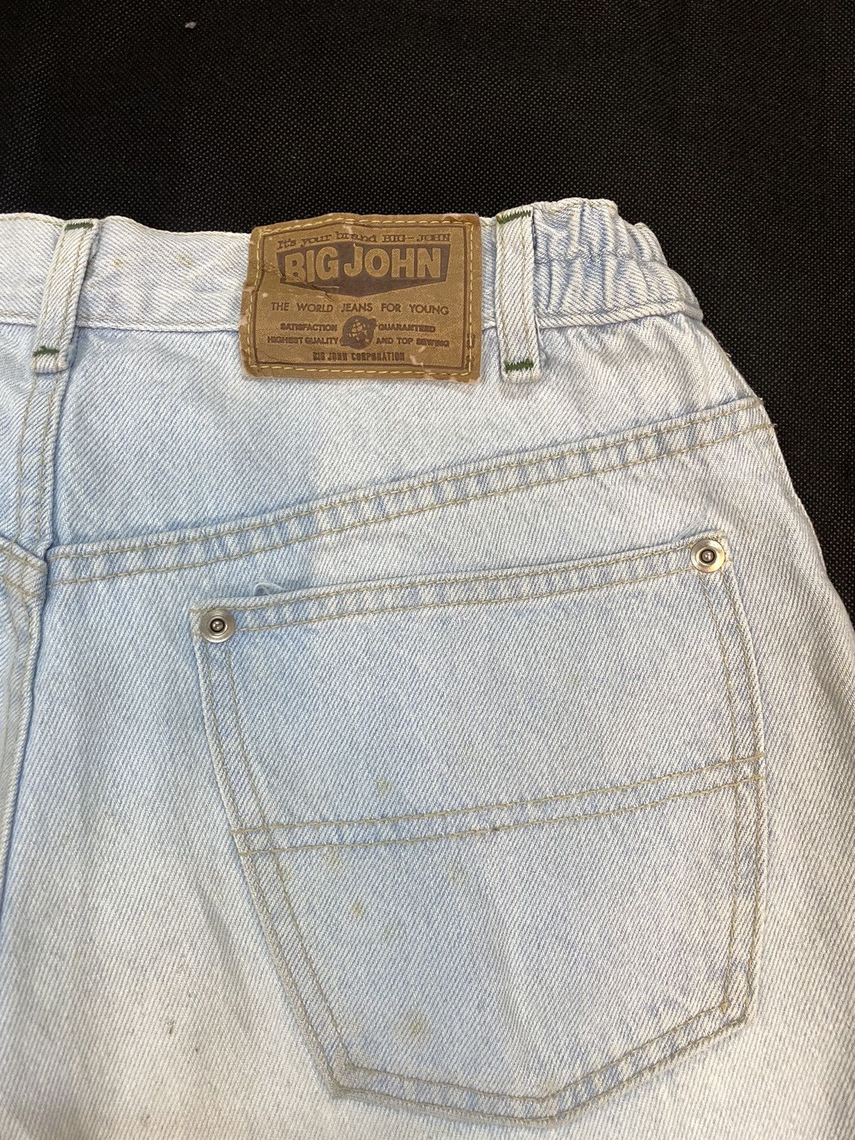 Big John × Japanese Brand × Vintage Vintage Big John Light Denim Jeans Size US 30 / EU 46 - 11 Thumbnail