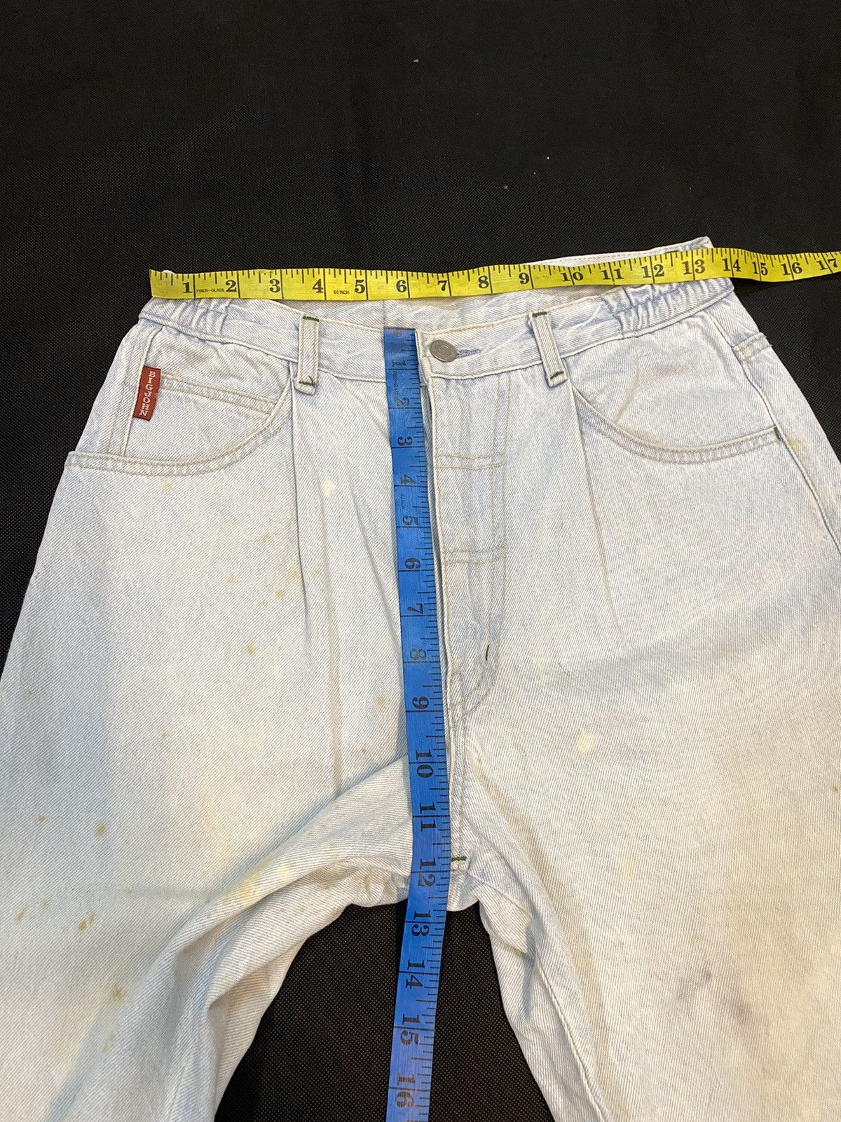 Big John × Japanese Brand × Vintage Vintage Big John Light Denim Jeans Size US 30 / EU 46 - 12 Thumbnail