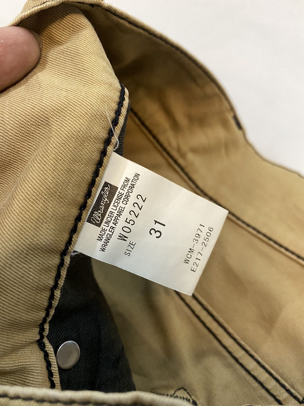 Japanese Brand × Vintage × Wrangler Vintage Wrangler Pant Size US 32 / EU 48 - 7 Thumbnail