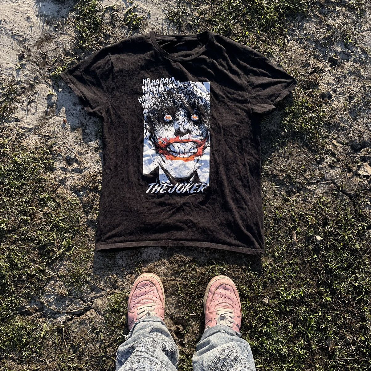 Vintage Vintage 90s Graphic Tee Vamp Skull Dark Aesthetic Bleached S Size US S / EU 44-46 / 1 - 1 Thumbnail