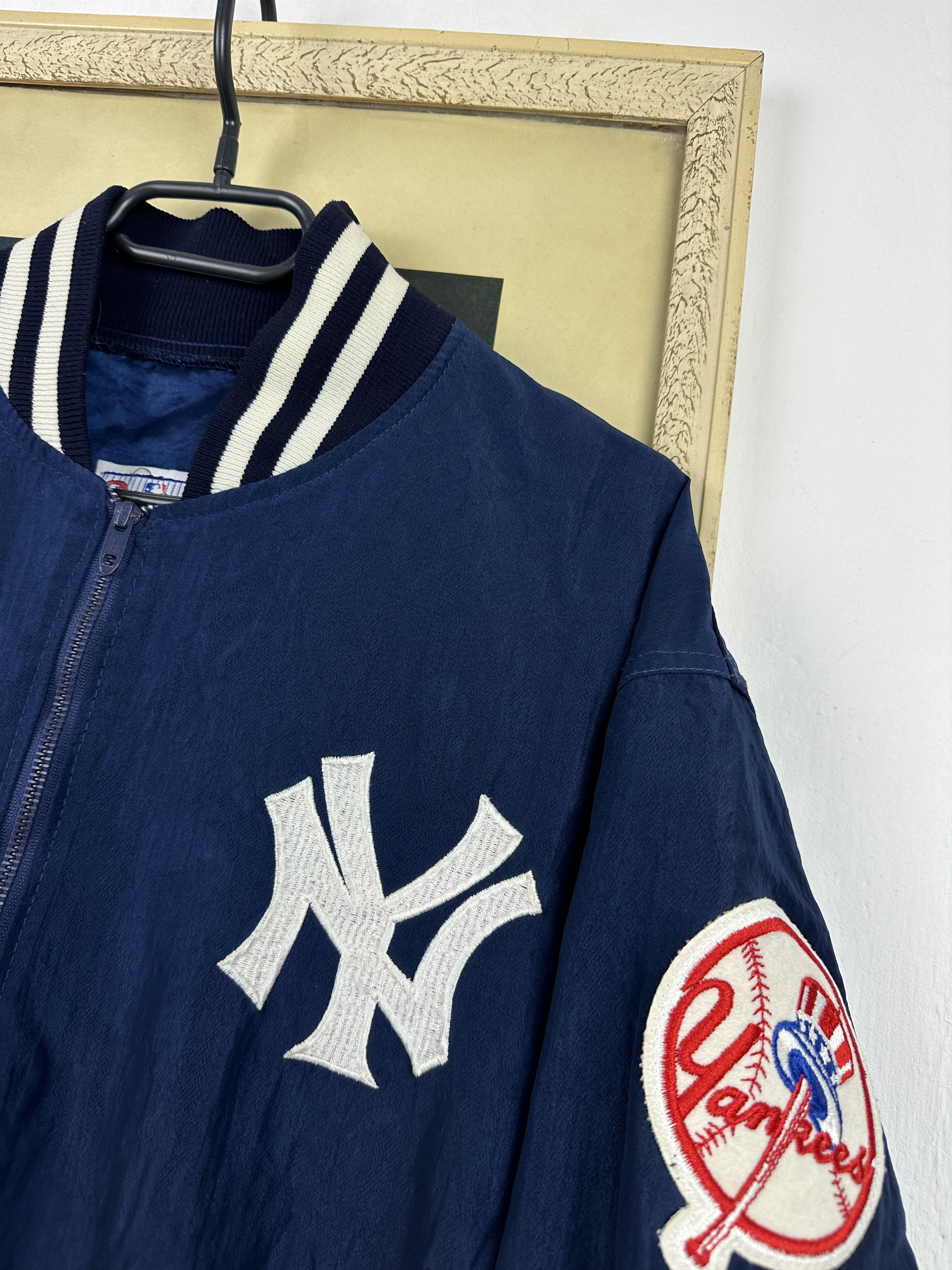 Vintage New York Yankees Vintage Starter jacket Rare Size L Size US L / EU 52-54 / 3 - 3 Thumbnail