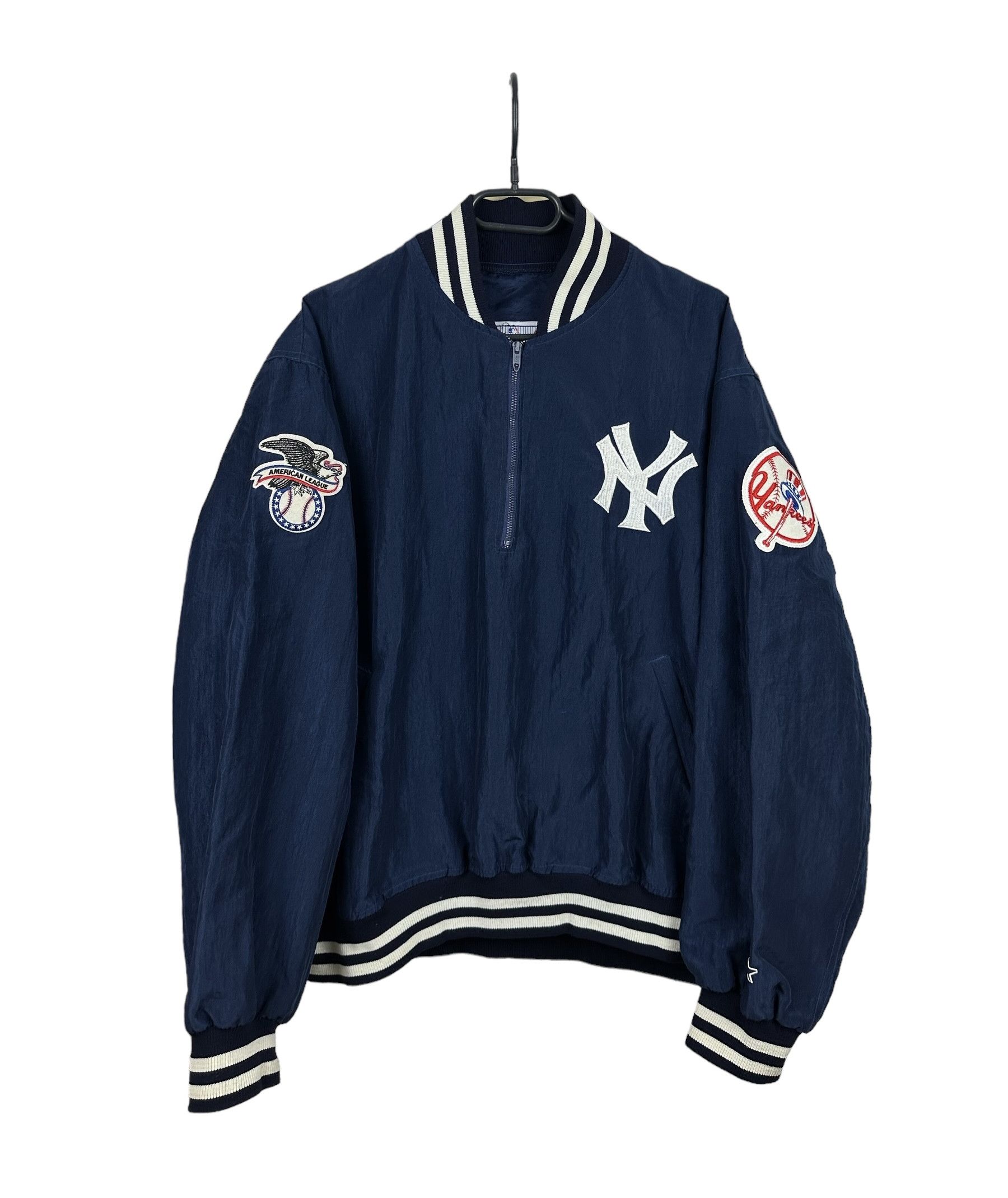Vintage New York Yankees Vintage Starter jacket Rare Size L Size US L / EU 52-54 / 3 - 1 Thumbnail