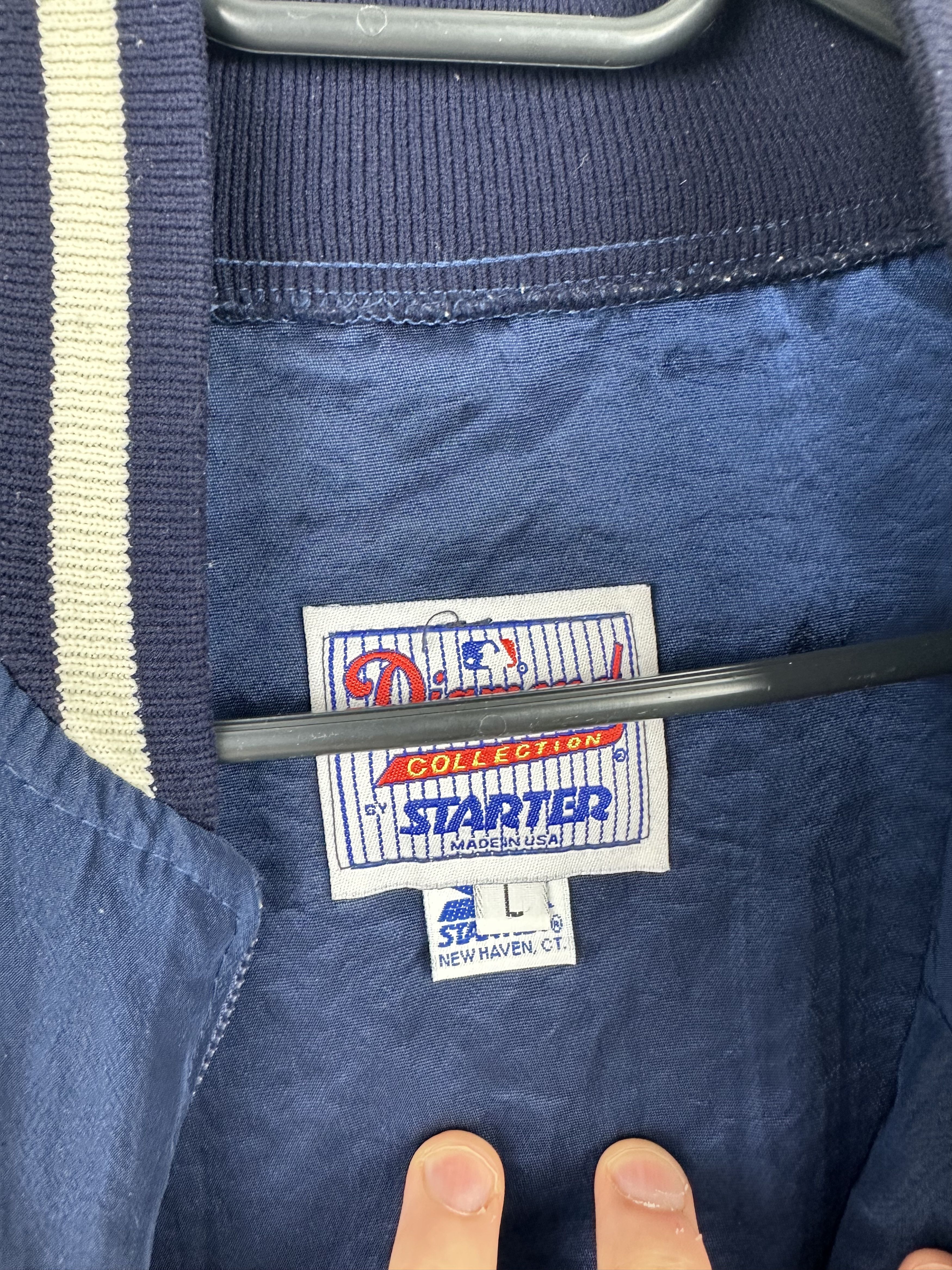 Vintage New York Yankees Vintage Starter jacket Rare Size L Size US L / EU 52-54 / 3 - 4 Thumbnail