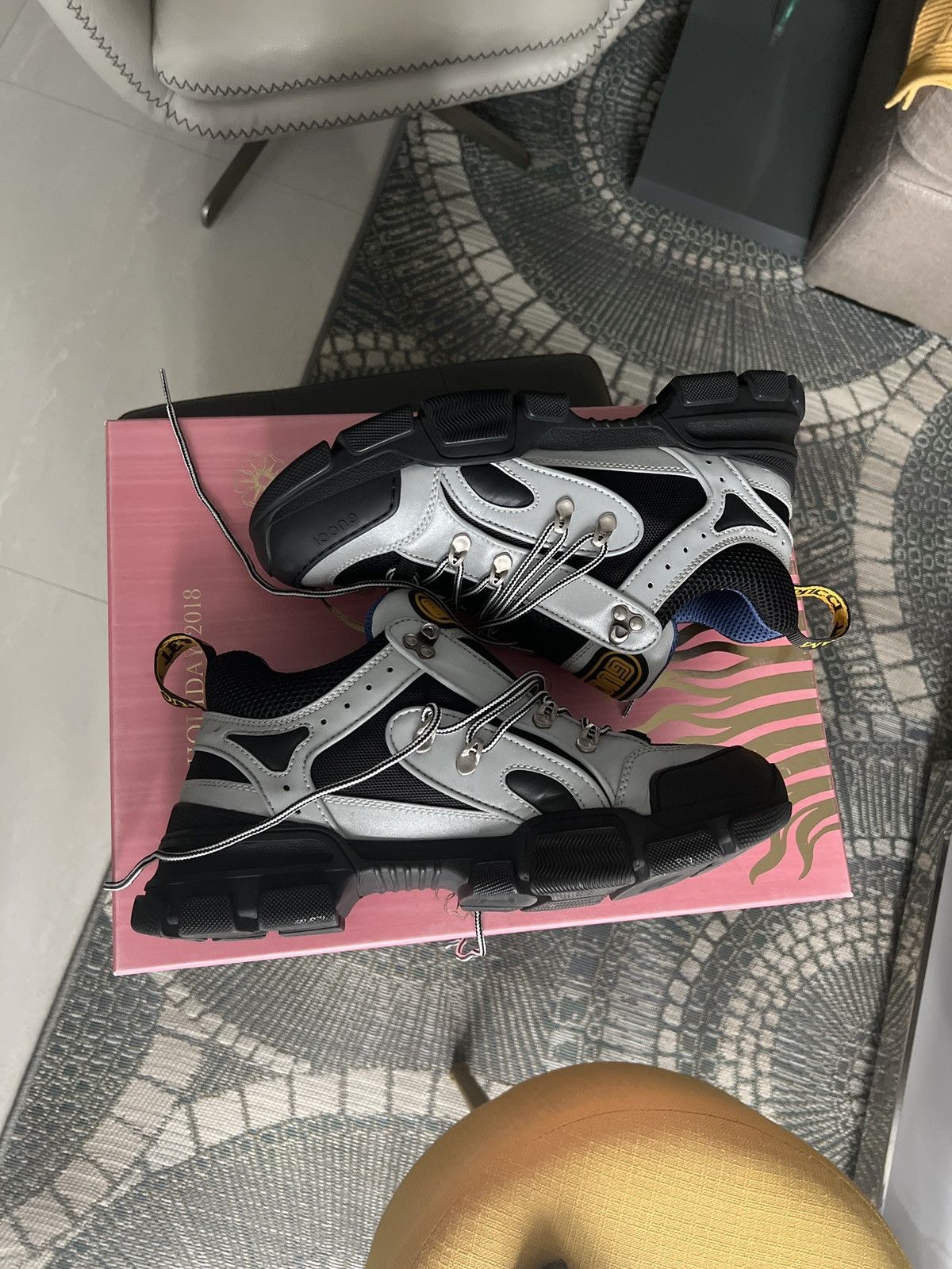 Gucci Gucci FlashTrek 3M Sneaker Size US 10 / EU 43 - 2 Thumbnail