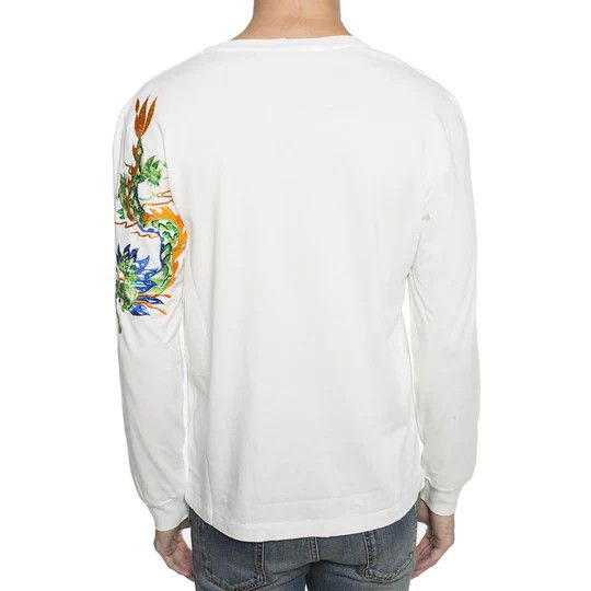 Gucci 🔥60% OFF🔥 Gucci Classic Double G Logo Belt Pattern LS Tee Size US S / EU 44-46 / 1 - 3 Thumbnail