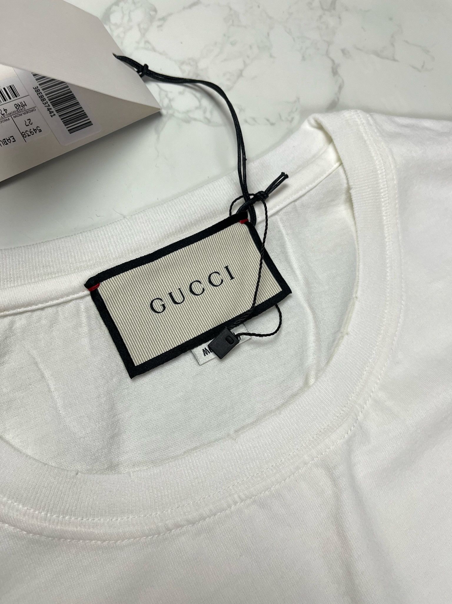 Gucci 🔥60% OFF🔥 Gucci Classic Double G Logo Belt Pattern LS Tee Size US S / EU 44-46 / 1 - 10 Thumbnail