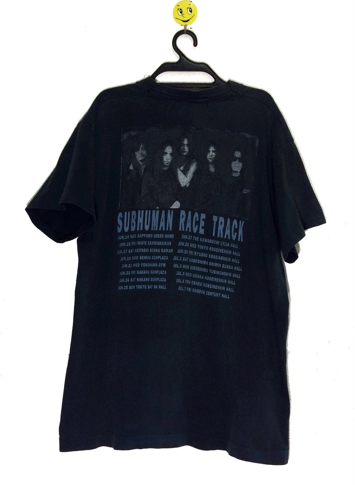 Band Tees × Vintage SKID ROW Album Subhuman Race Track World Tour USA Rock Tee Size US L / EU 52-54 / 3 - 1 Thumbnail