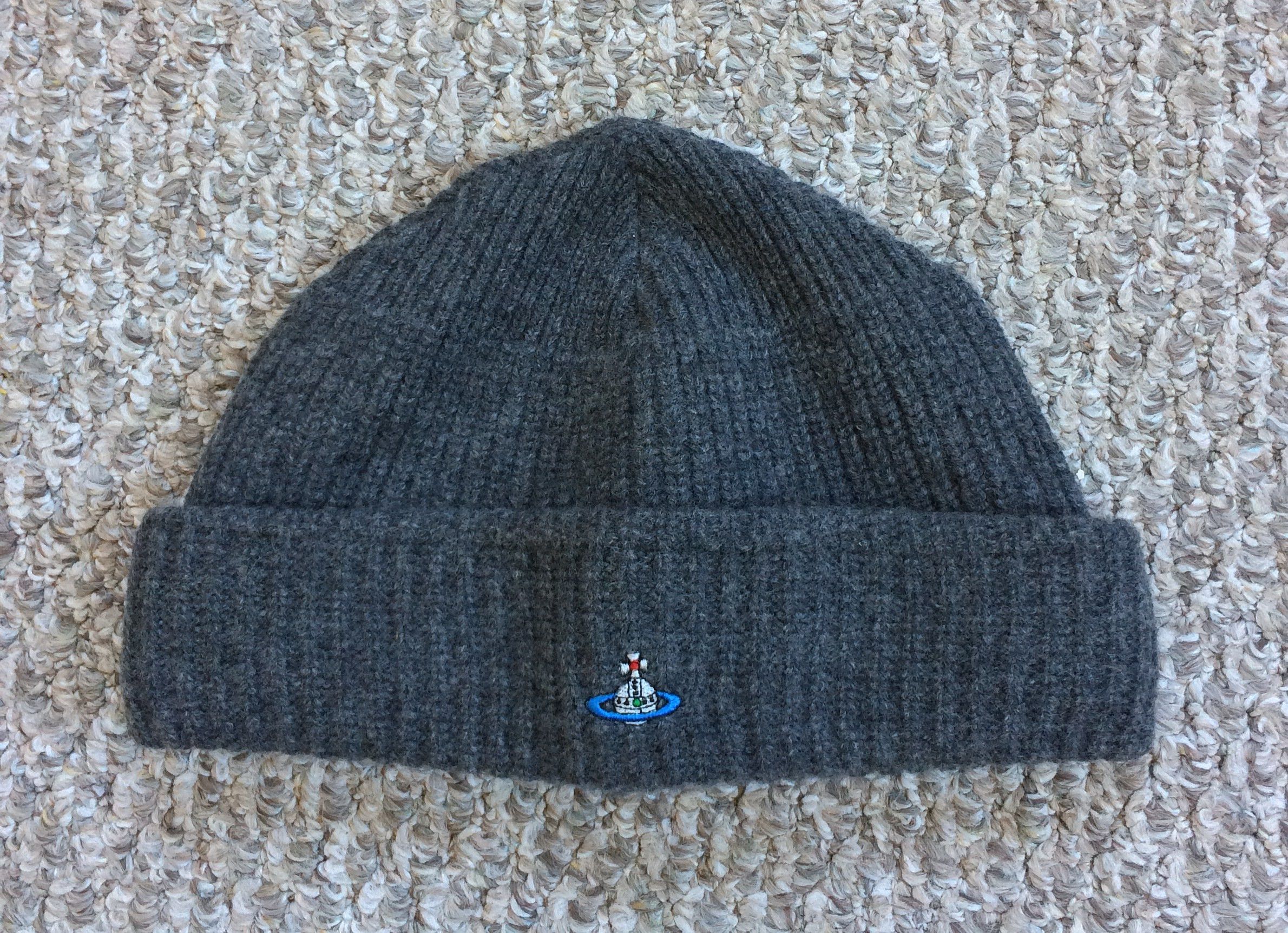 Vivienne Westwood Vivienne Westwood Oversized Orb Beanie Size ONE SIZE - 1 Thumbnail