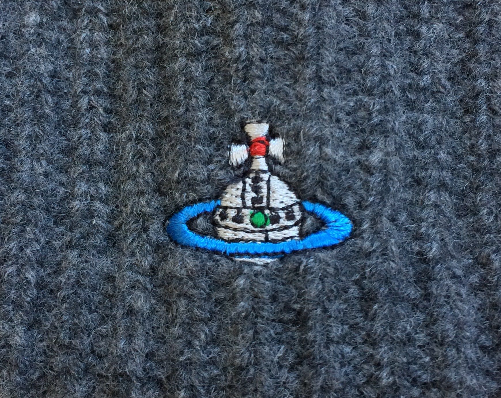 Vivienne Westwood Vivienne Westwood Oversized Orb Beanie Size ONE SIZE - 2 Thumbnail