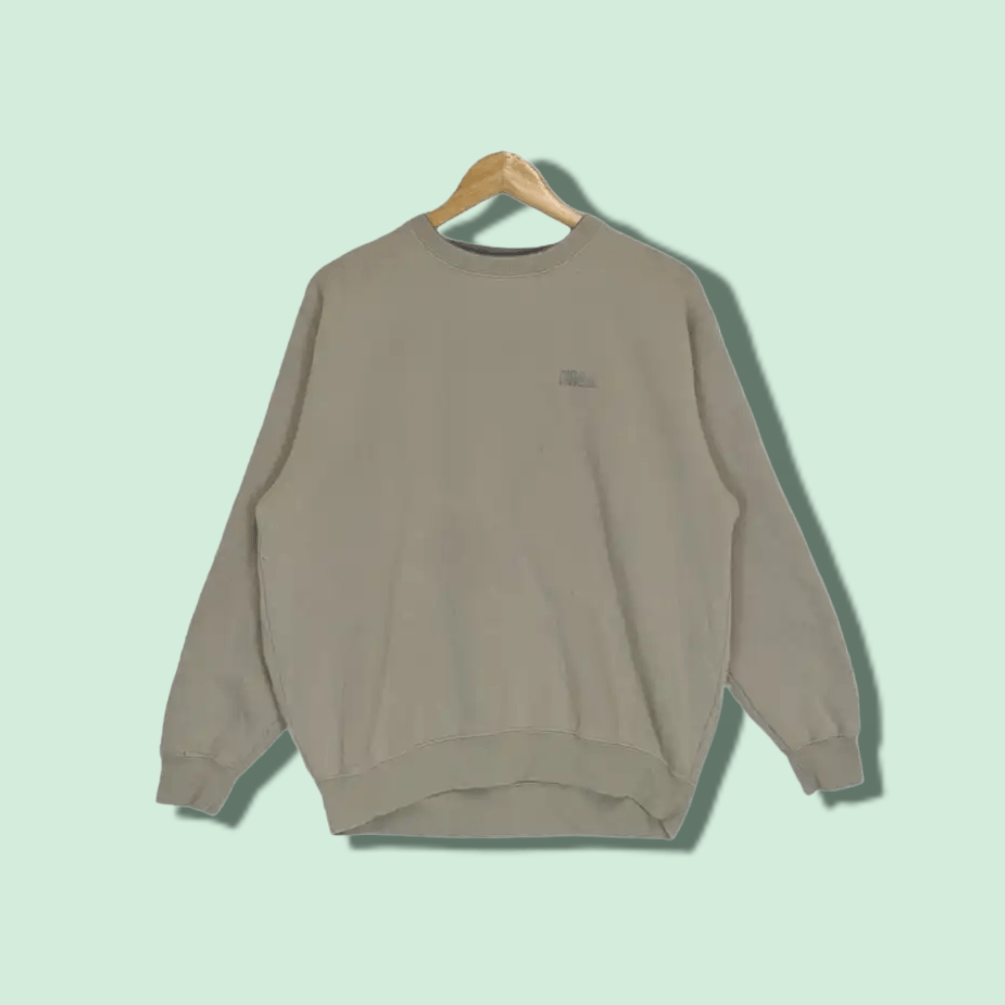 Japanese Brand FIRST DOWN Plain Sportswear Jumper Sweatshirt Size US L / EU 52-54 / 3 - 1 Thumbnail