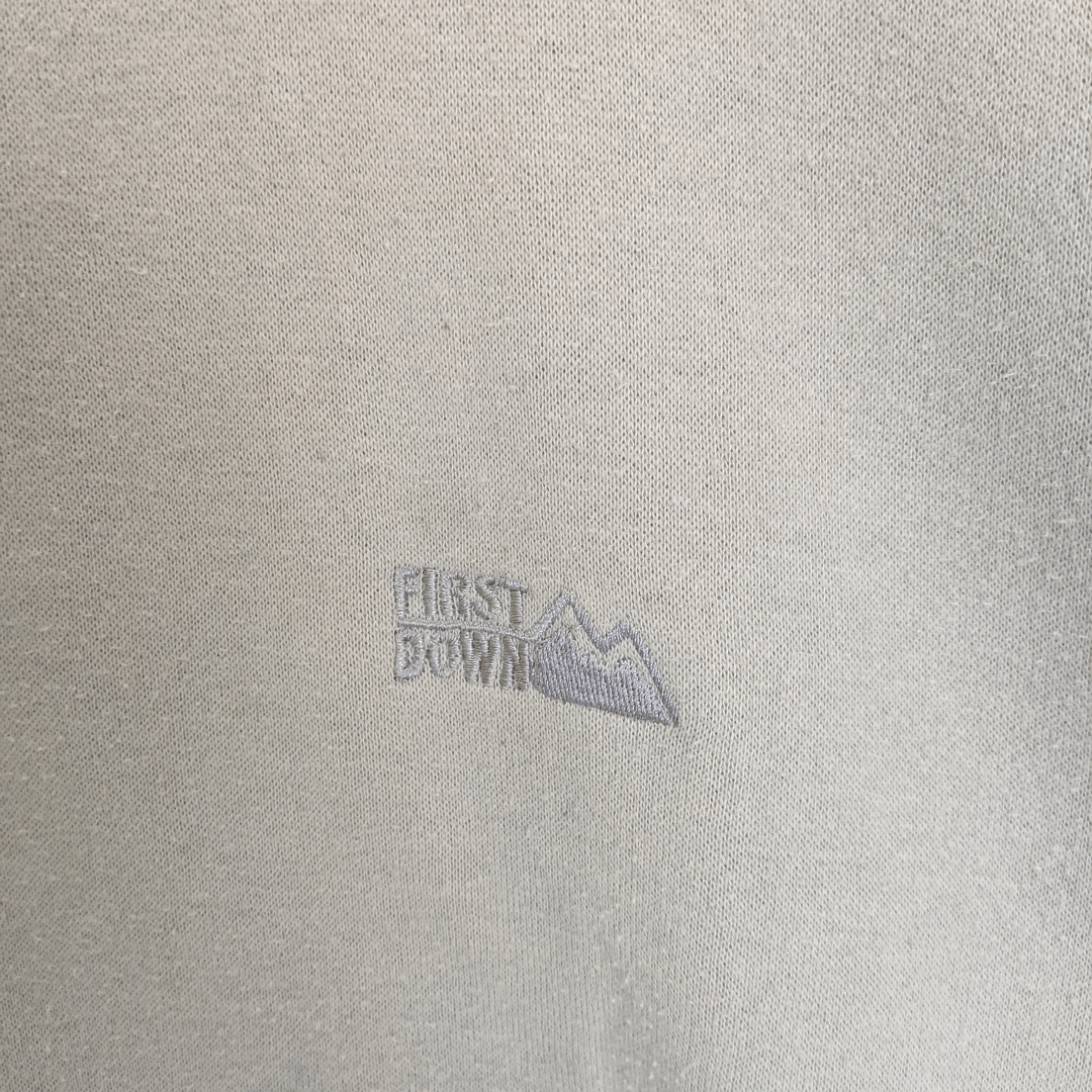 Japanese Brand FIRST DOWN Plain Sportswear Jumper Sweatshirt Size US L / EU 52-54 / 3 - 5 Thumbnail