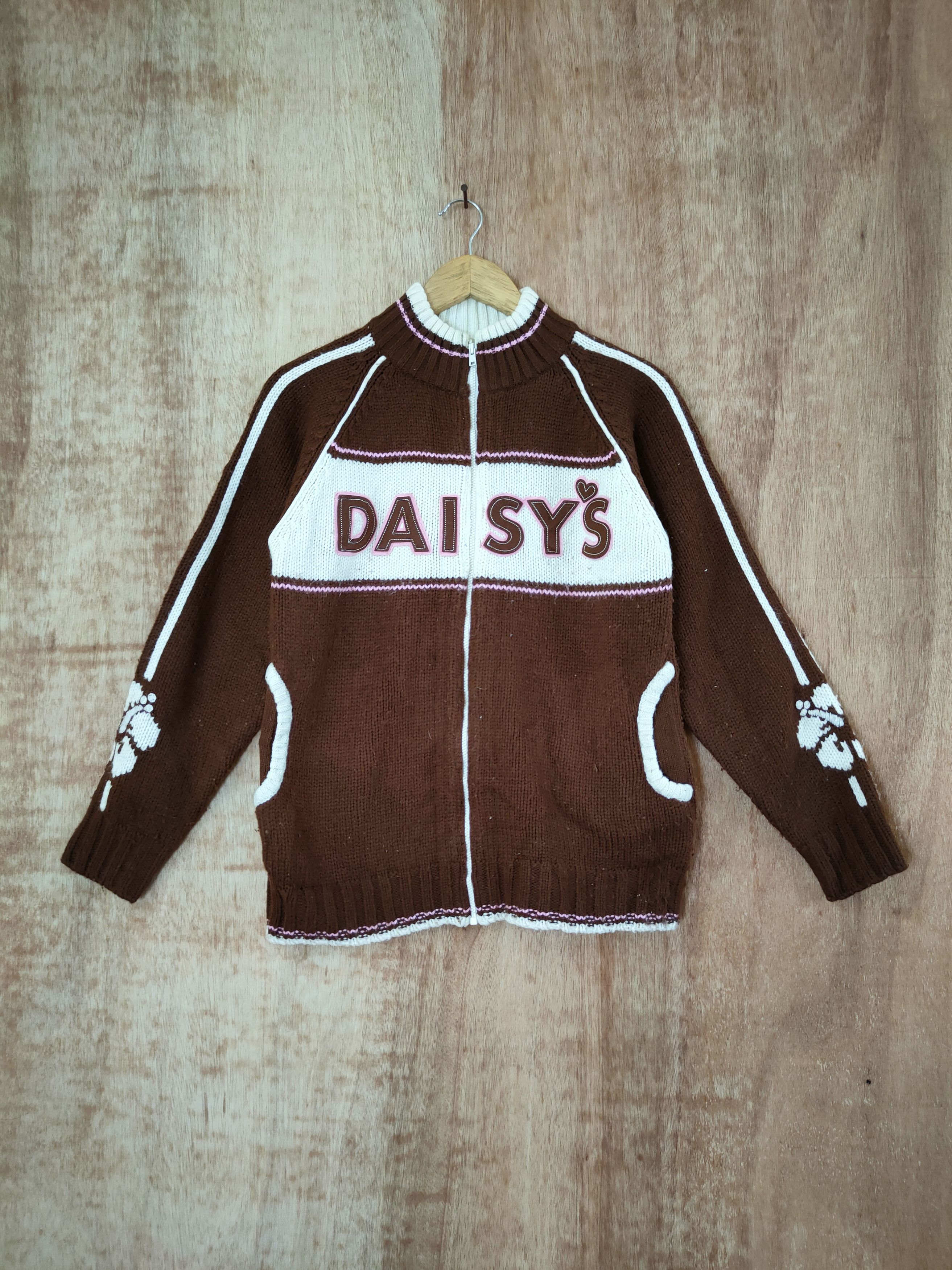 Homespun Knitwear Daisy Lovers knitwear sweater japan #46-657 Size M / US 6-8 / IT 42-44 - 1 Thumbnail