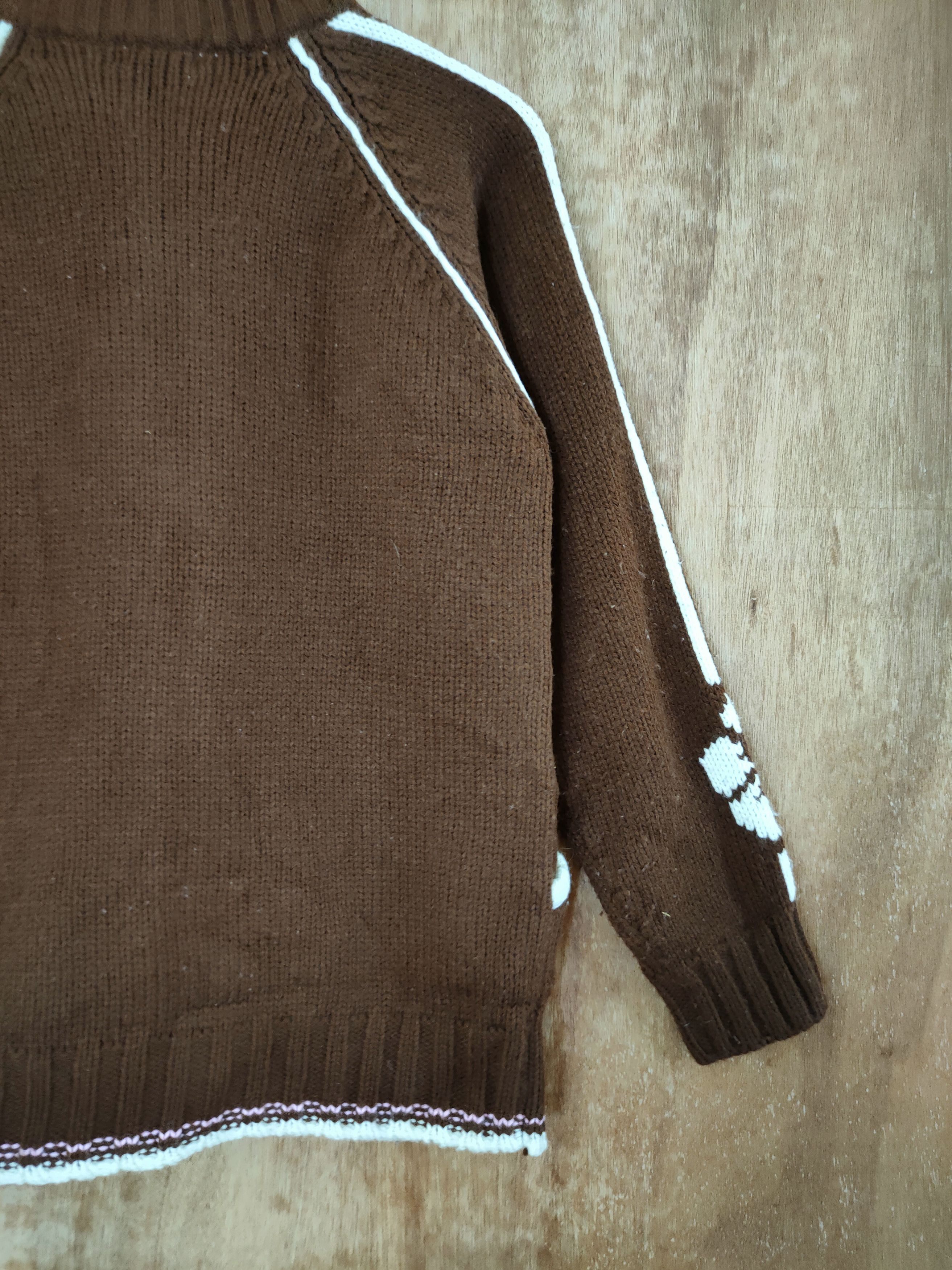 Homespun Knitwear Daisy Lovers knitwear sweater japan #46-657 Size M / US 6-8 / IT 42-44 - 9 Thumbnail