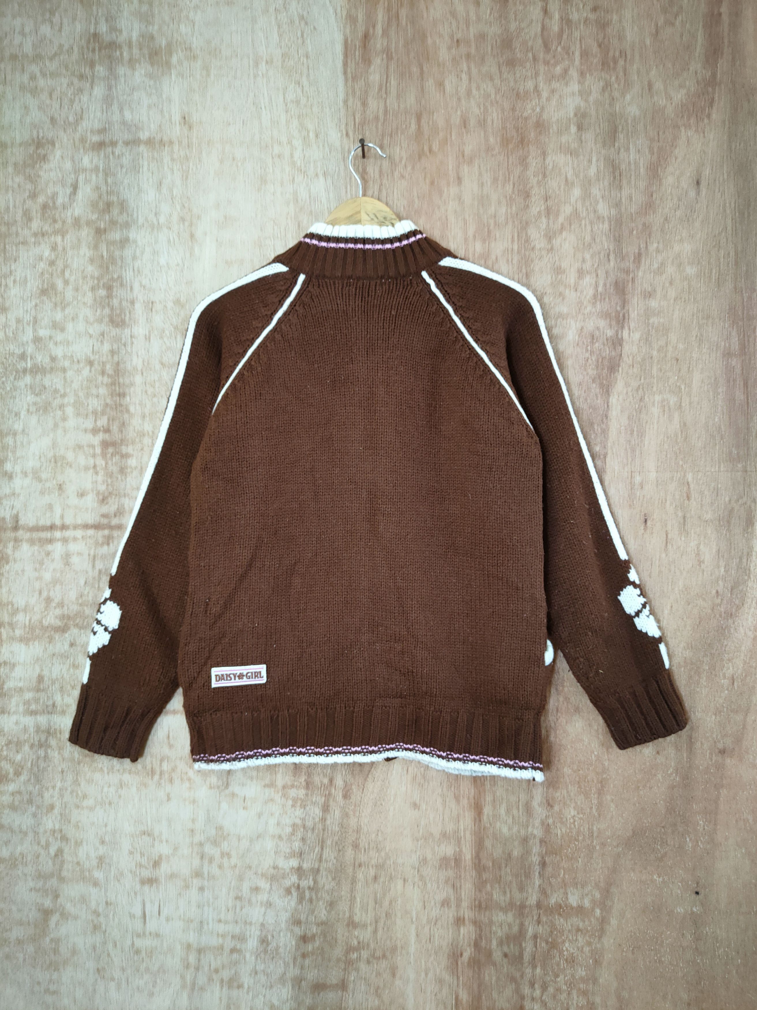 Homespun Knitwear Daisy Lovers knitwear sweater japan #46-657 Size M / US 6-8 / IT 42-44 - 7 Thumbnail