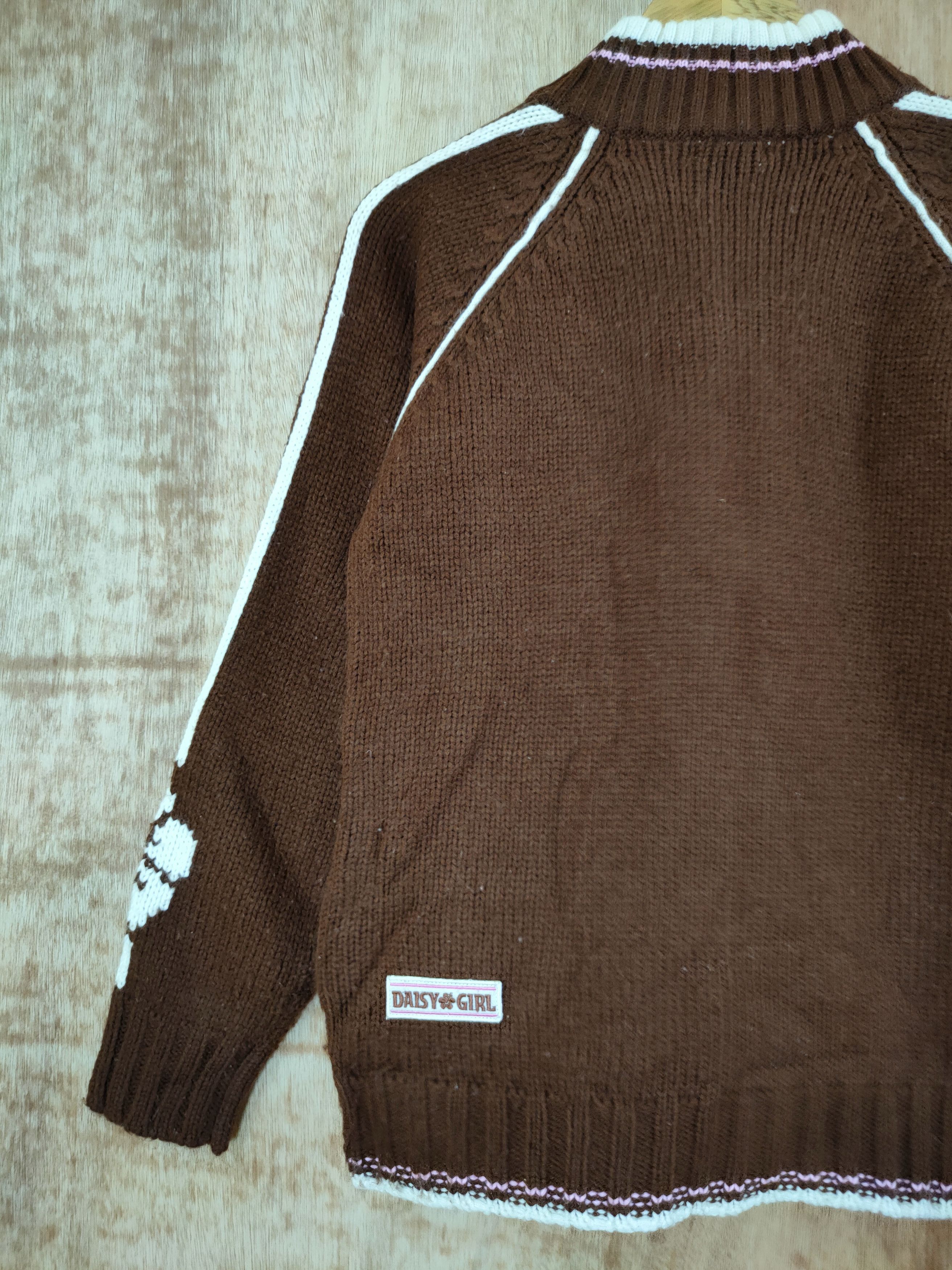 Homespun Knitwear Daisy Lovers knitwear sweater japan #46-657 Size M / US 6-8 / IT 42-44 - 8 Thumbnail