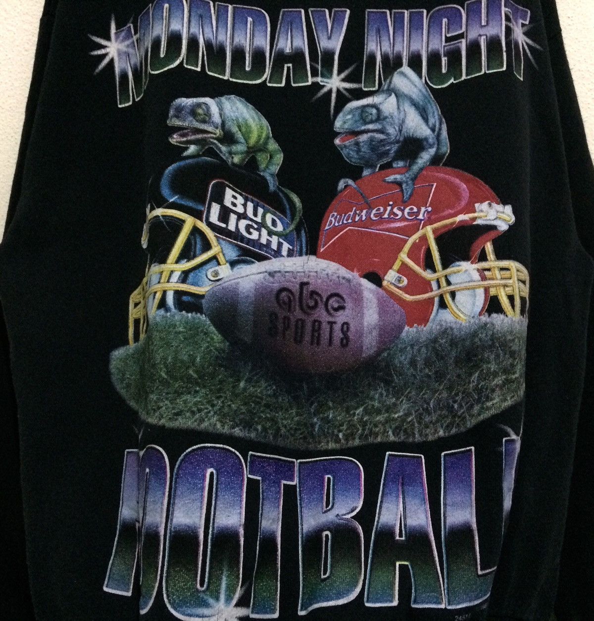 Budweiser Bud Frog Abc Sports MONDAY NIGHT american Football Red Sun Size US L / EU 52-54 / 3 - 2 Thumbnail