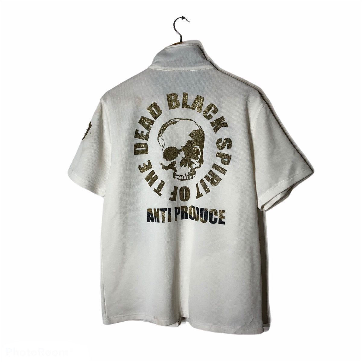 Japanese Brand THE DEAD BLACK SPIRIT OF ANTI PRODUCE BIG LOGO Size US L / EU 52-54 / 3 - 1 Thumbnail
