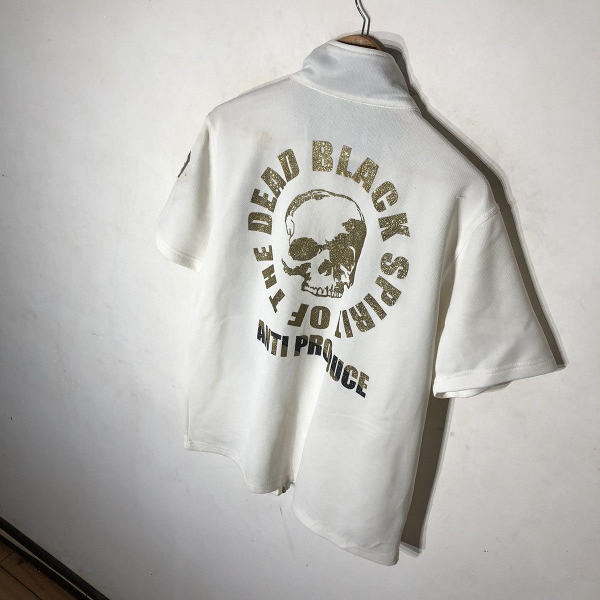 Japanese Brand THE DEAD BLACK SPIRIT OF ANTI PRODUCE BIG LOGO Size US L / EU 52-54 / 3 - 5 Thumbnail