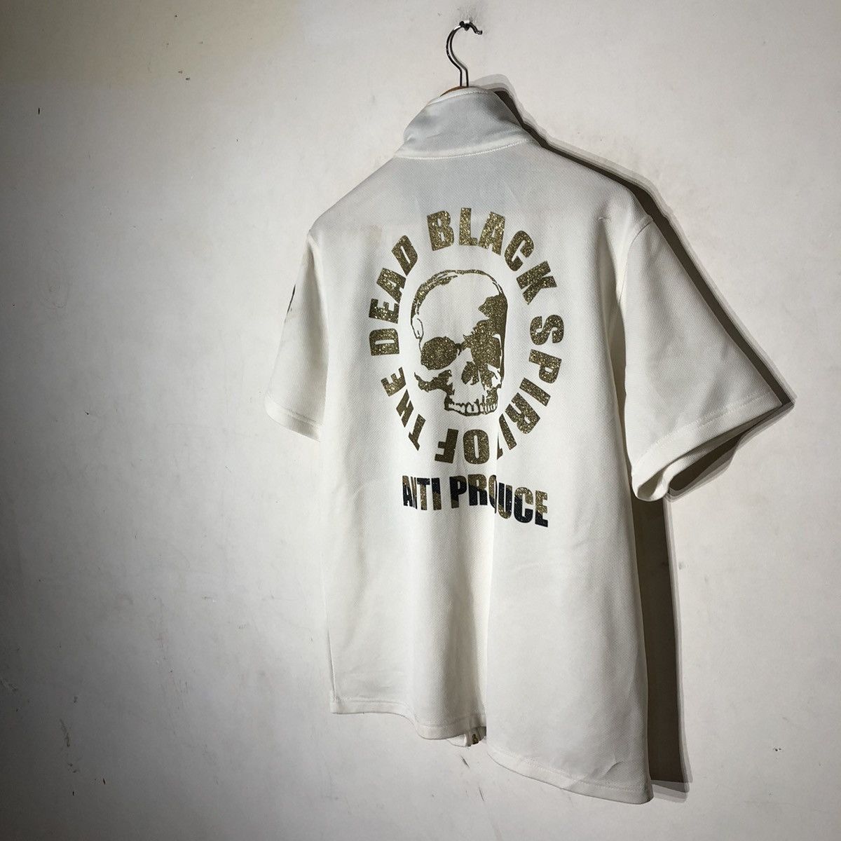 Japanese Brand THE DEAD BLACK SPIRIT OF ANTI PRODUCE BIG LOGO Size US L / EU 52-54 / 3 - 4 Thumbnail