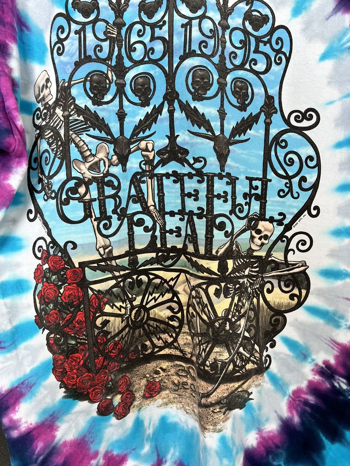 Grateful Dead × Liquid Blue Grateful Dead “30 Years Anniversary “ t-shirt rare Size US L / EU 52-54 / 3 - 6 Thumbnail