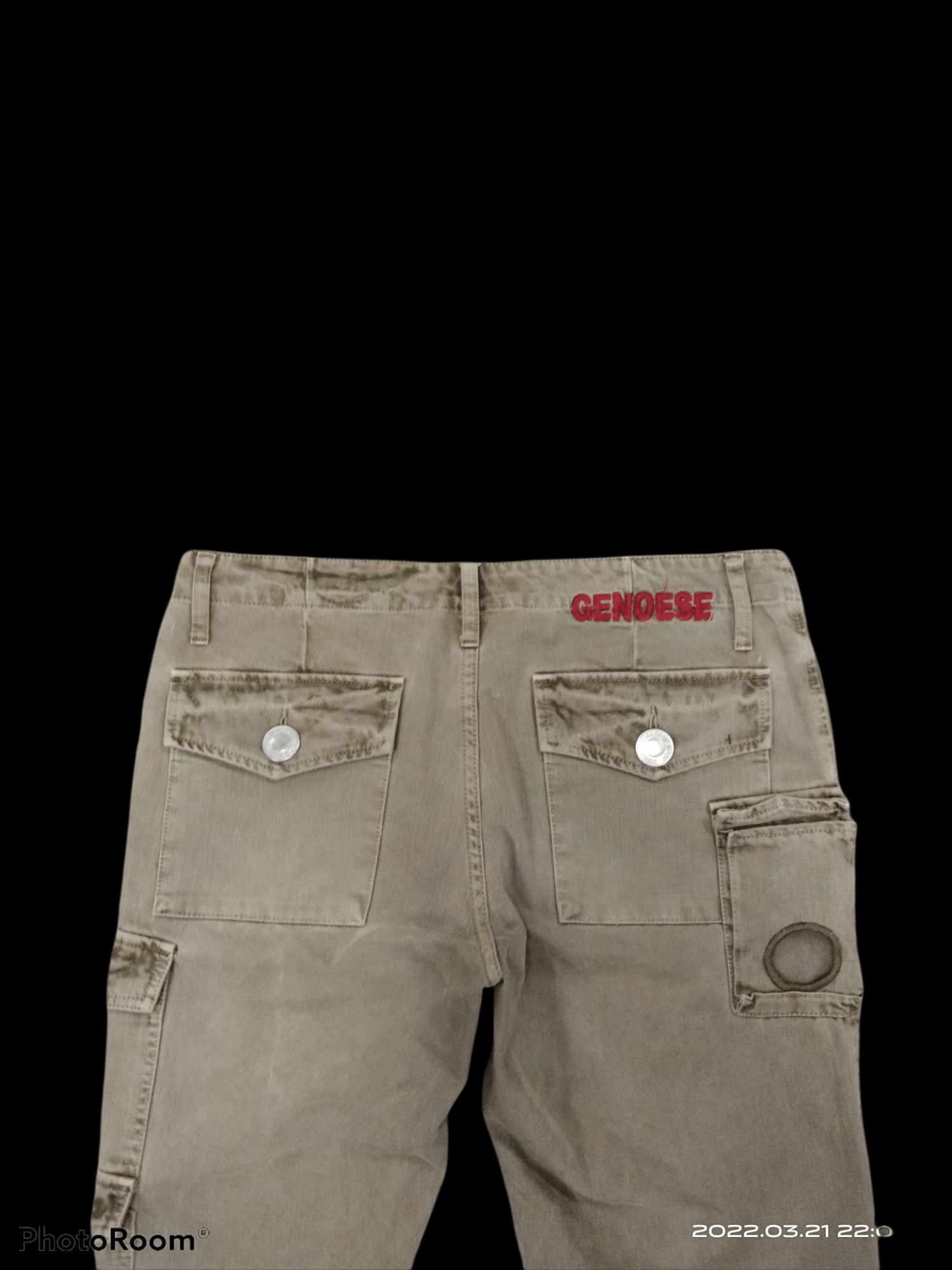Japanese Brand FLARE🔥GENOESE FADE TACTICAL CARGO PANTS Size US 33 - 4 Thumbnail