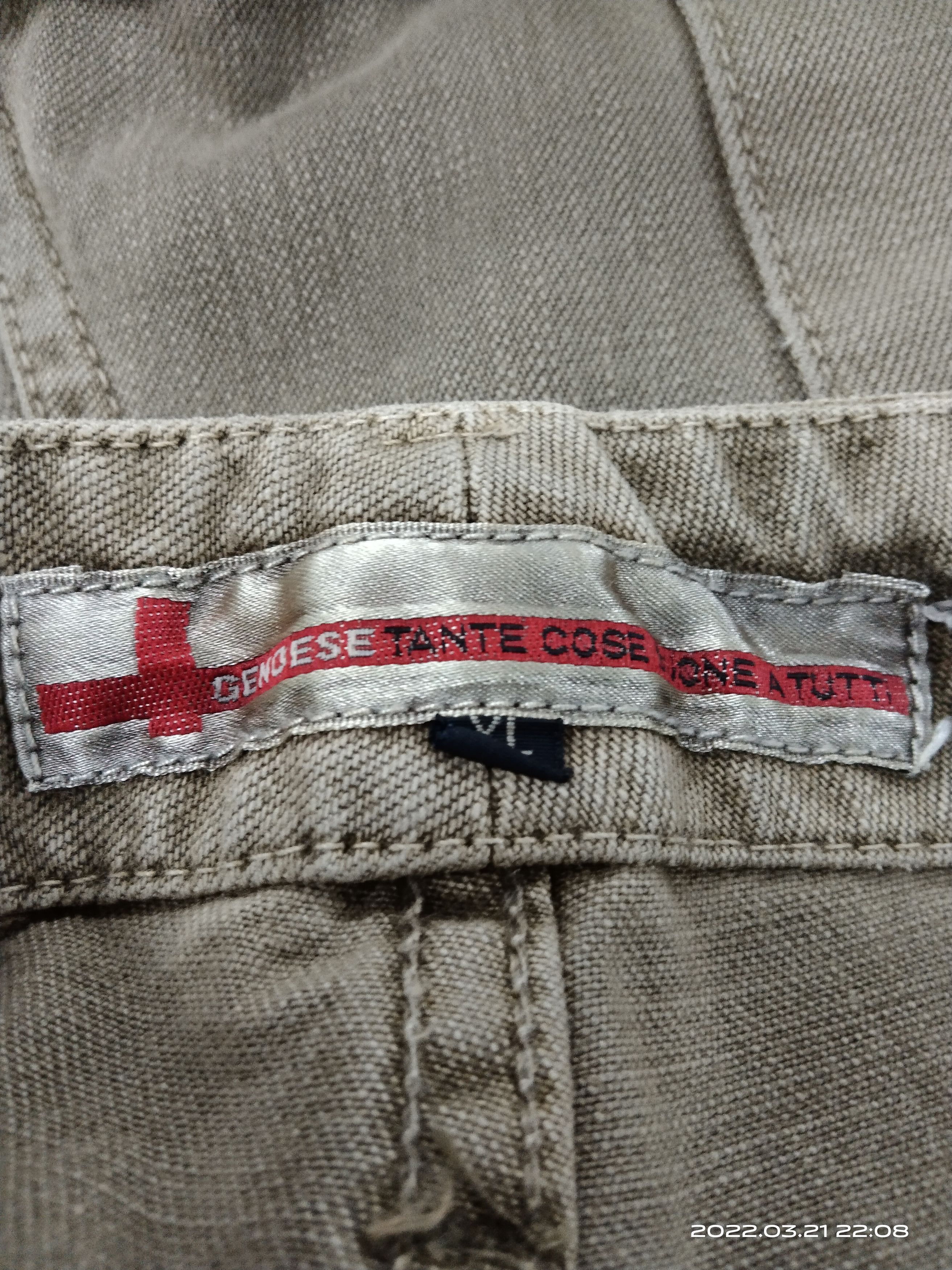 Japanese Brand FLARE🔥GENOESE FADE TACTICAL CARGO PANTS Size US 33 - 7 Thumbnail