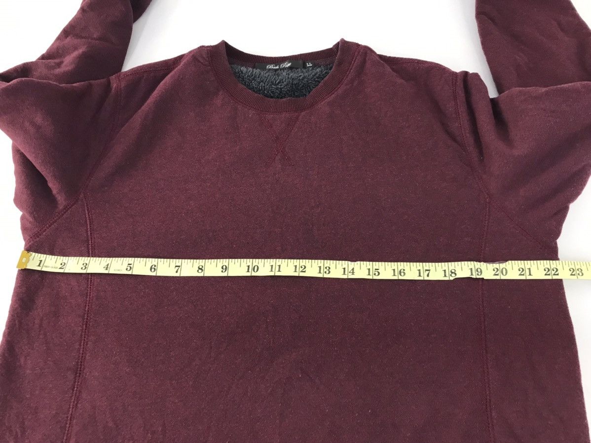 Japanese Brand Sweatshirt Back Point Simple Fleece Inner Size US L / EU 52-54 / 3 - 7 Thumbnail