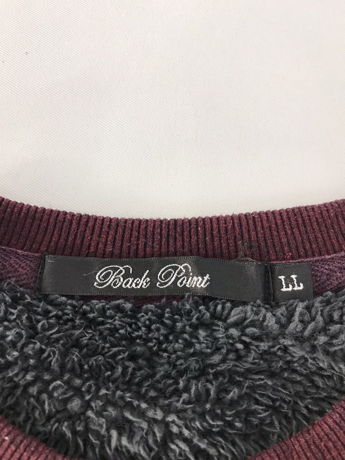 Japanese Brand Sweatshirt Back Point Simple Fleece Inner Size US L / EU 52-54 / 3 - 4 Thumbnail