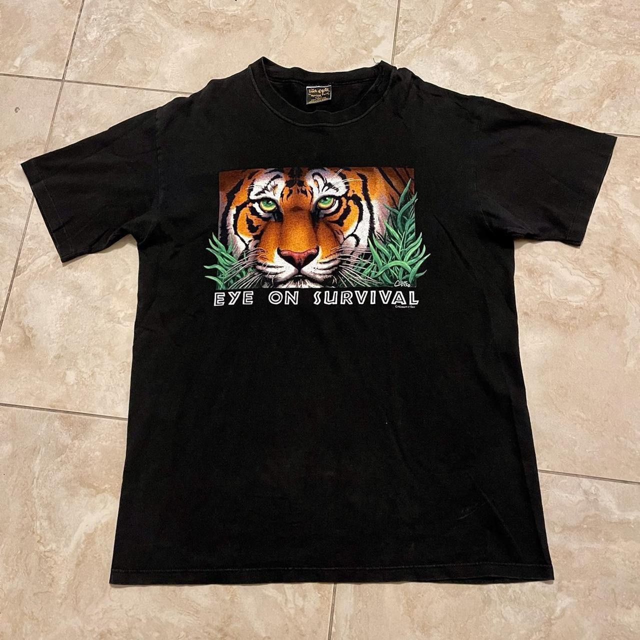 Vintage VINTAGE EYE ON SURVIVAL TEE! Size US L / EU 52-54 / 3 - 2 Thumbnail