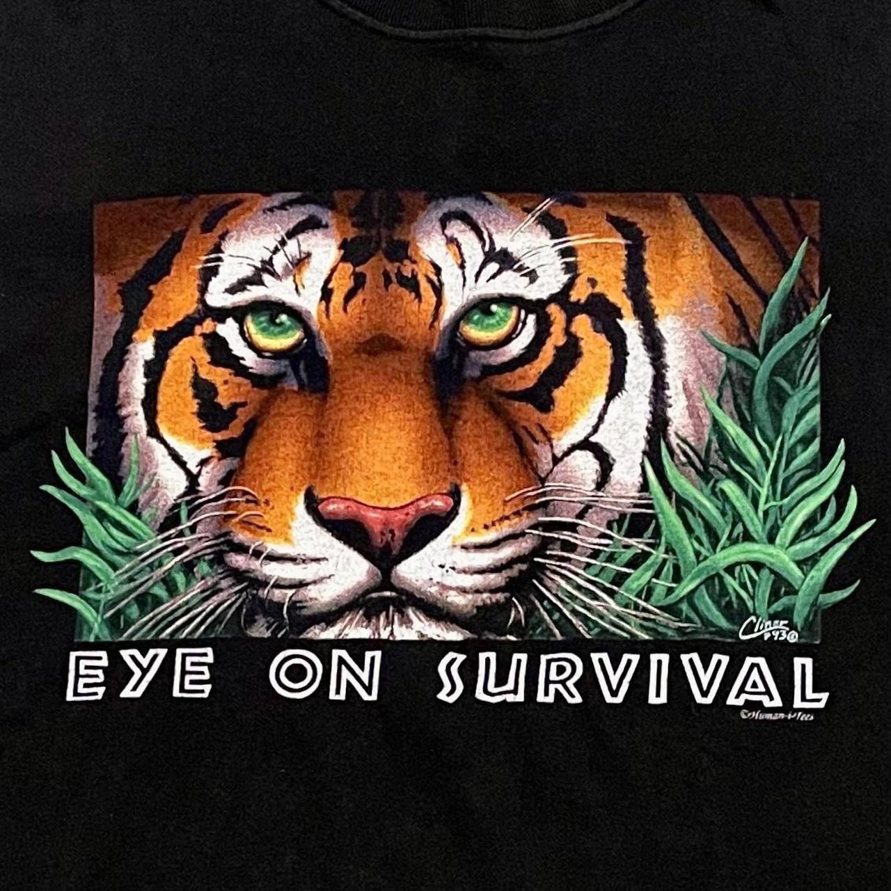 Vintage VINTAGE EYE ON SURVIVAL TEE! Size US L / EU 52-54 / 3 - 1 Thumbnail