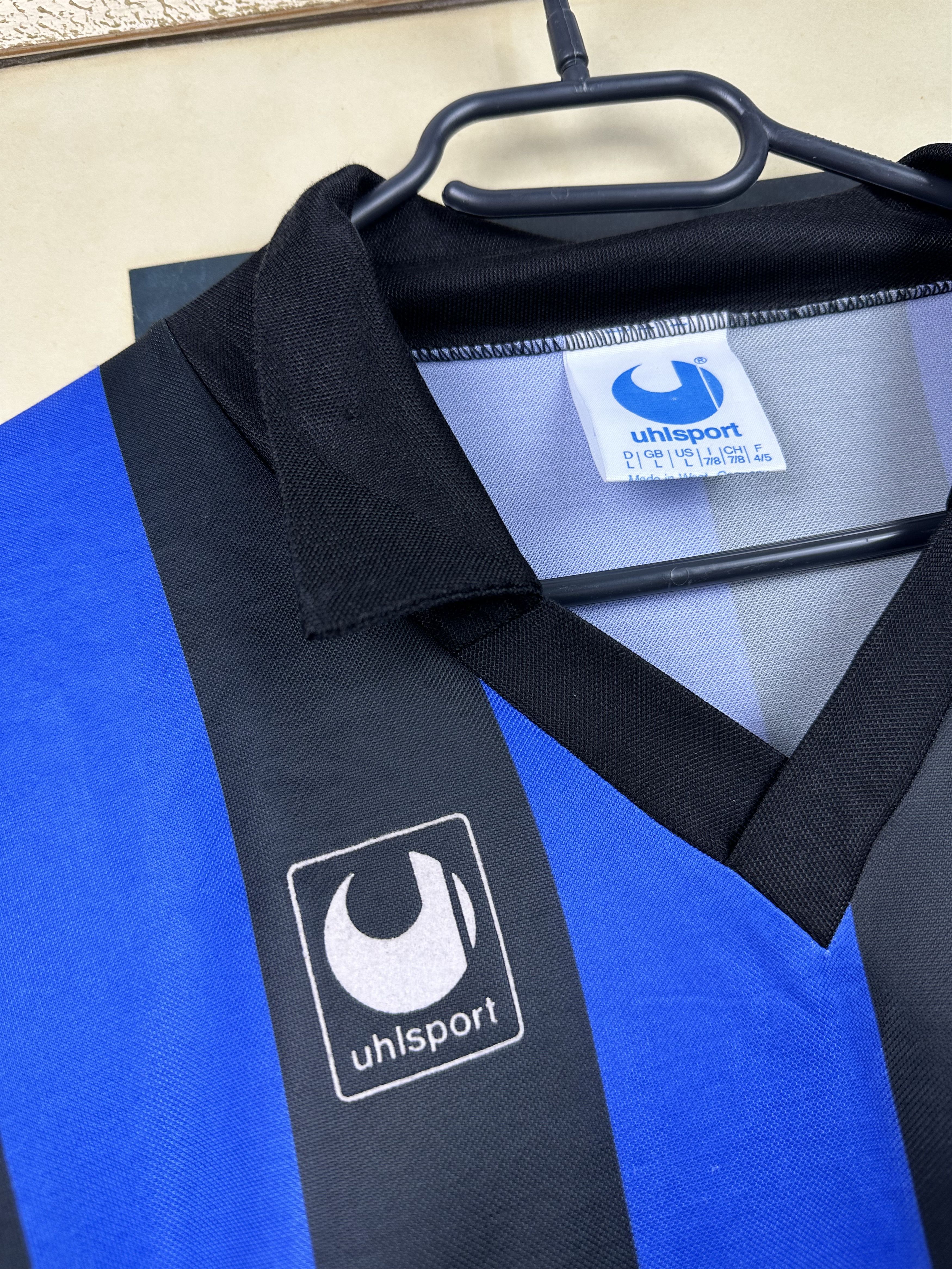 Vintage Internazionale Home football shirt 1988 Soccer Jersey Rare Size US L / EU 52-54 / 3 - 4 Thumbnail