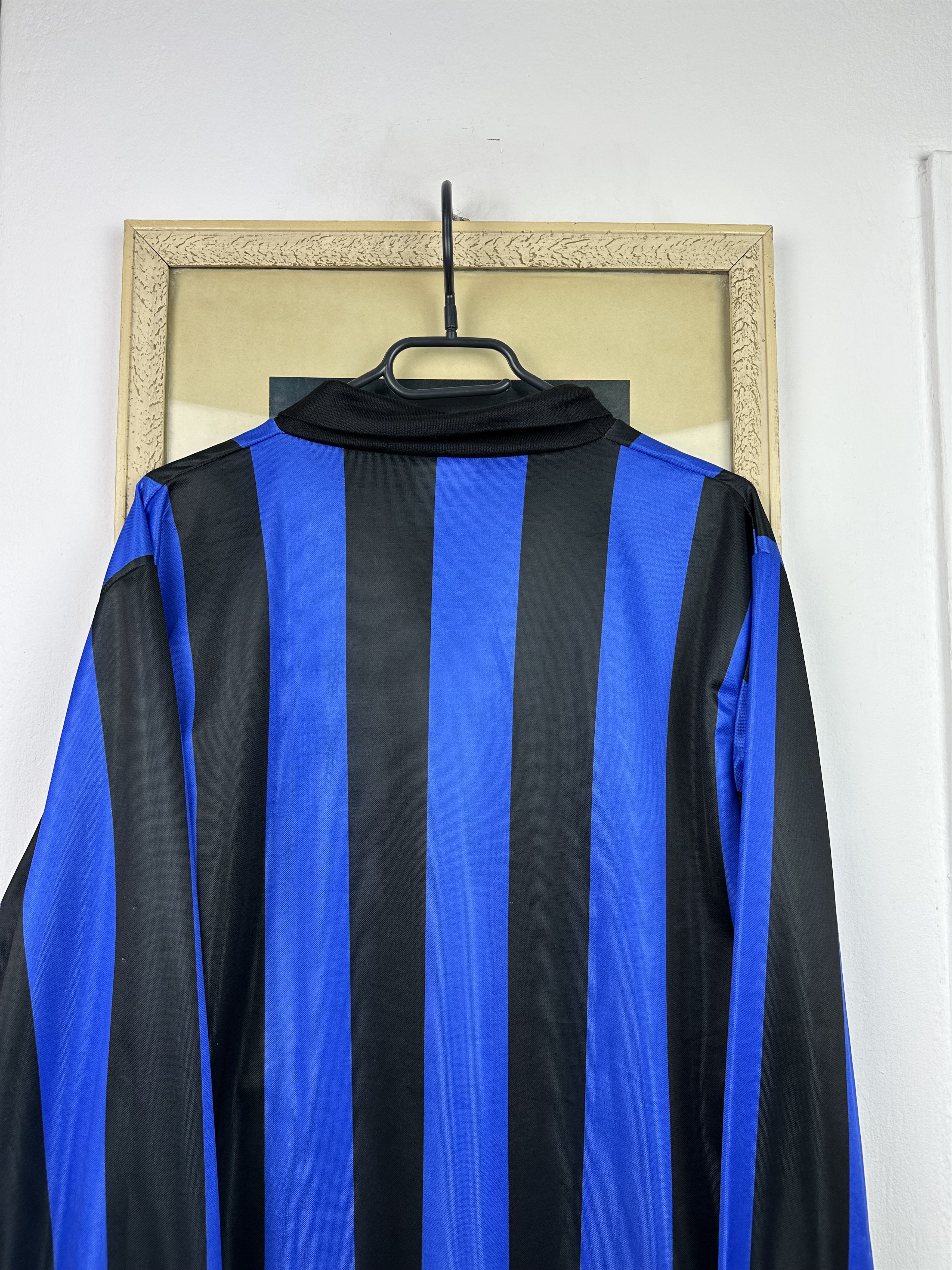 Vintage Internazionale Home football shirt 1988 Soccer Jersey Rare Size US L / EU 52-54 / 3 - 12 Thumbnail
