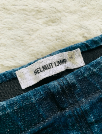 Helmut Lang Helmut Lang NWT Leather Denim Combo Skirt XS / 0 Size 25" / US 0 / IT 36 - 6 Thumbnail