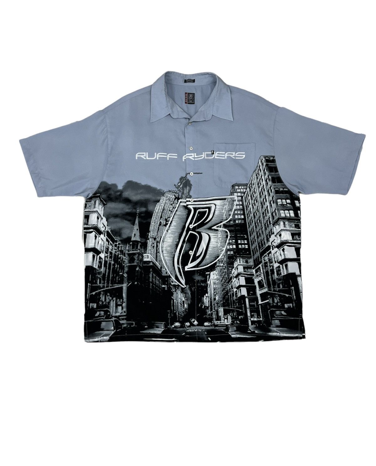 Image of Ruff Ryders Ovp Shirt in Blue, Men's (Size 2XL)