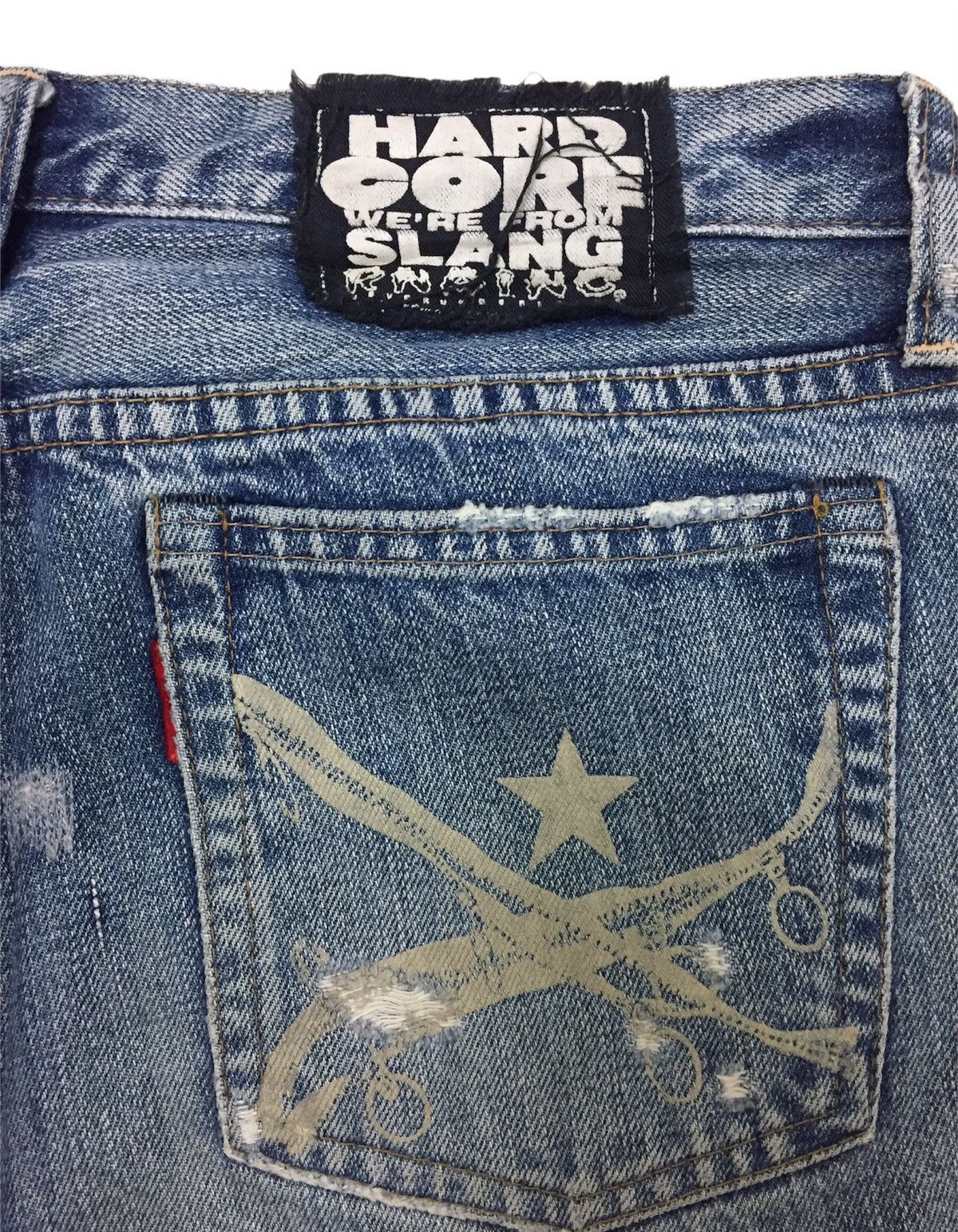 Seditionaries Slang HardCore RNA Inc Distressed Denim Size US 31 - 7 Thumbnail