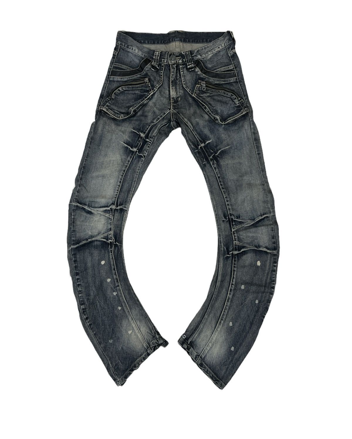 image of Ppfm Curve Denim Pants in Indigo, Men's (Size 31)