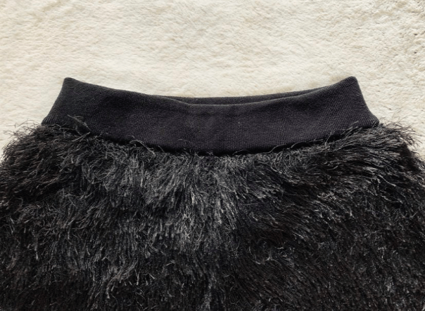 Helmut Lang Helmut Lang NWOT textured fringe mini skirt Size 25" / US 0 / IT 36 - 4 Thumbnail