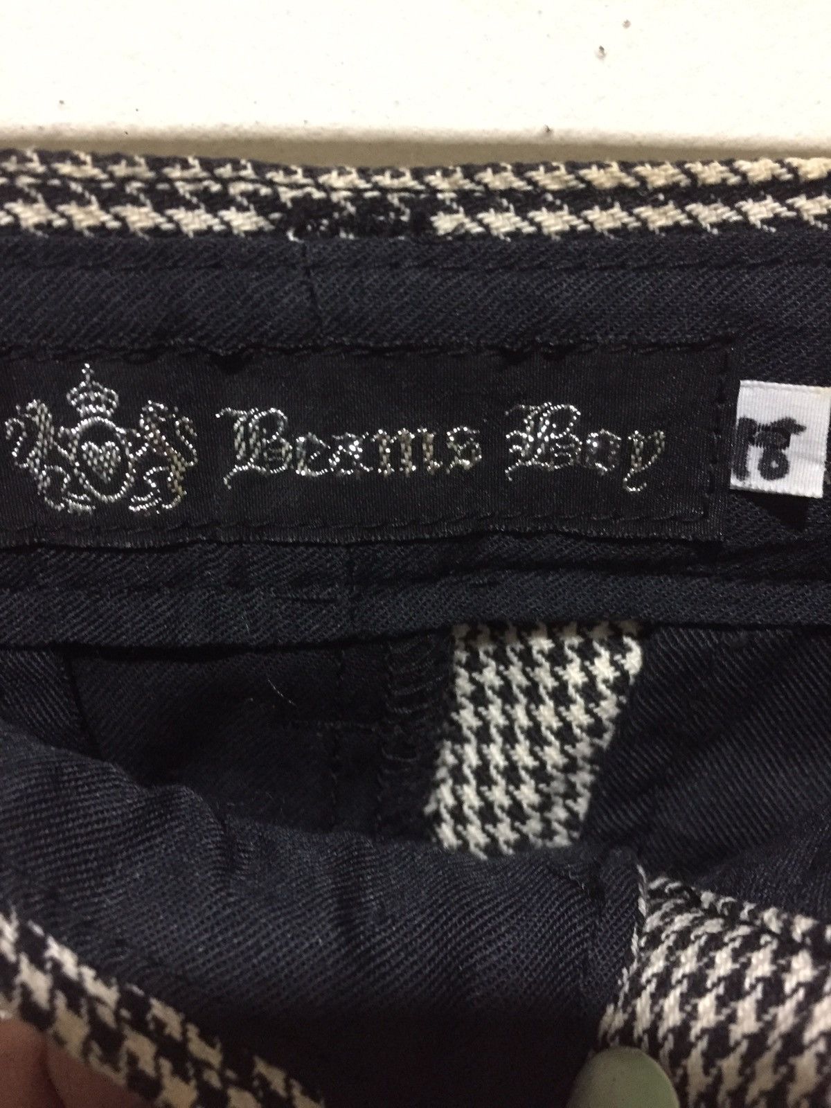 Beams Plus Rare Beams Boys Japan Two Tone Checkered Pants Size US 29 - 10 Thumbnail